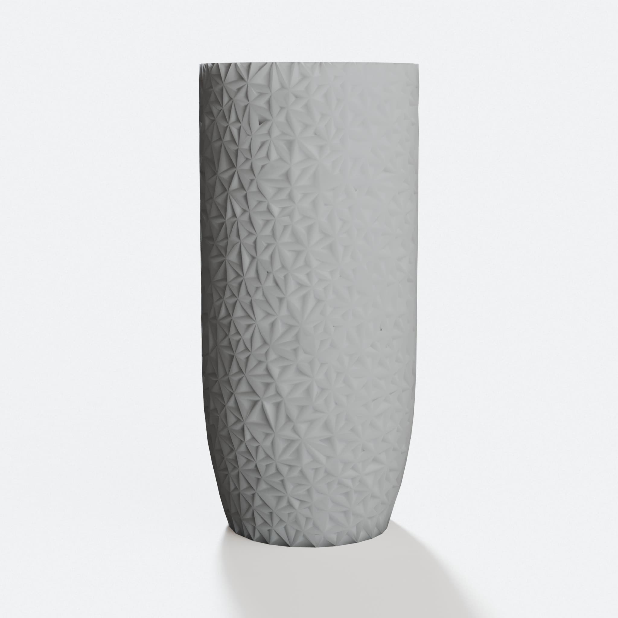 Polygon Vase – 3D Printed Low Poly Geometric Home Decor, hero tilt