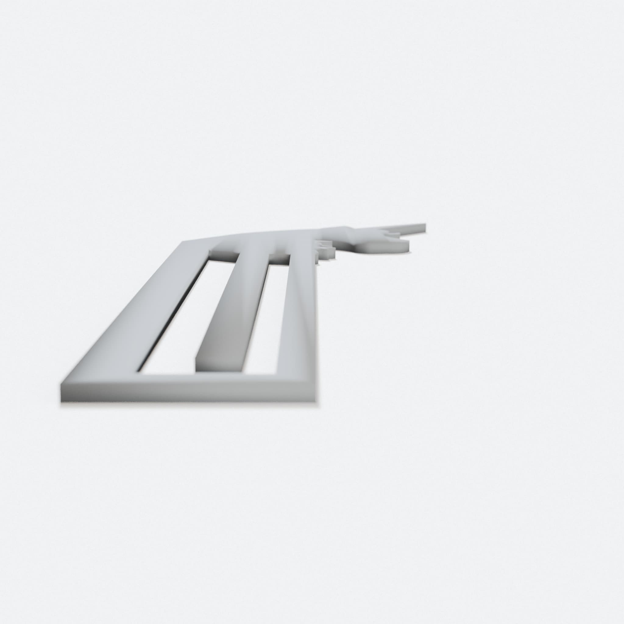 Unicorn Bookmark 3D Printed Home Decor, hero tilt