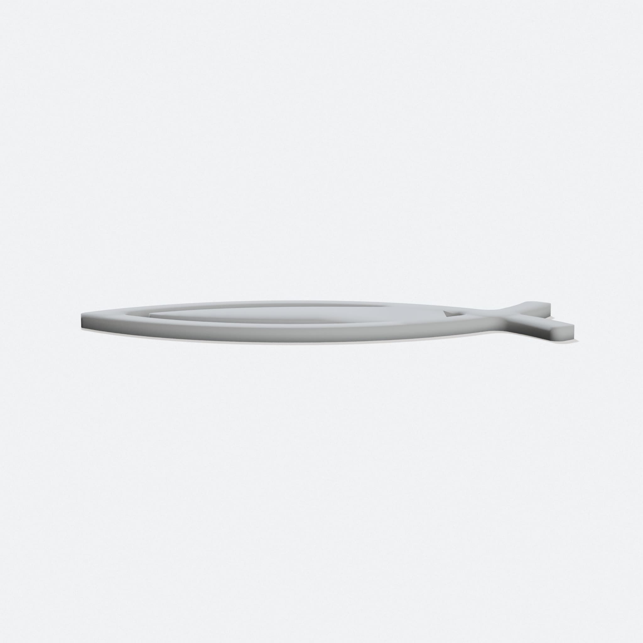 Christian Fish Bookmark, hero tilt