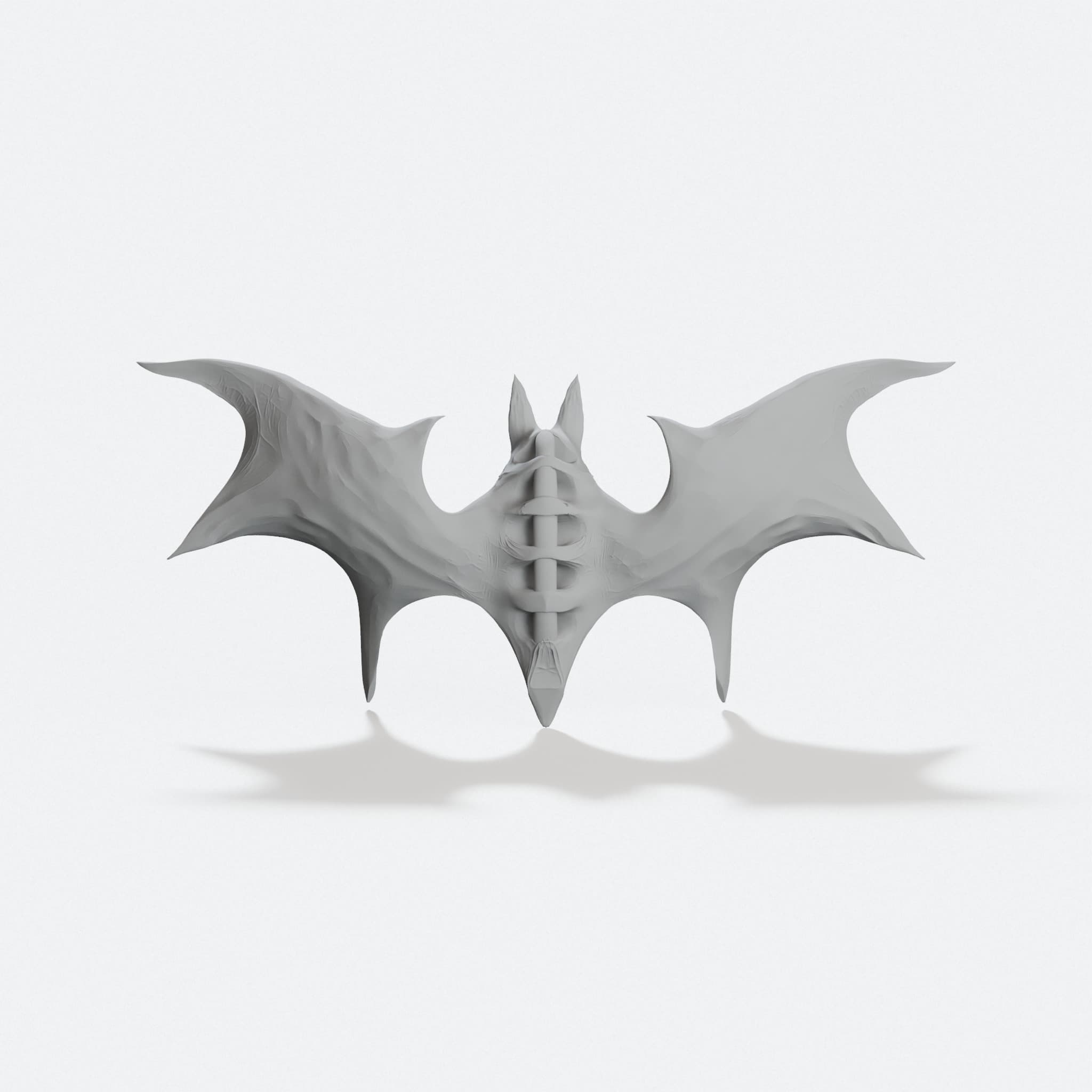 Vampire Bat Halloween Decoration - 3D Printed Ornament, hero tilt