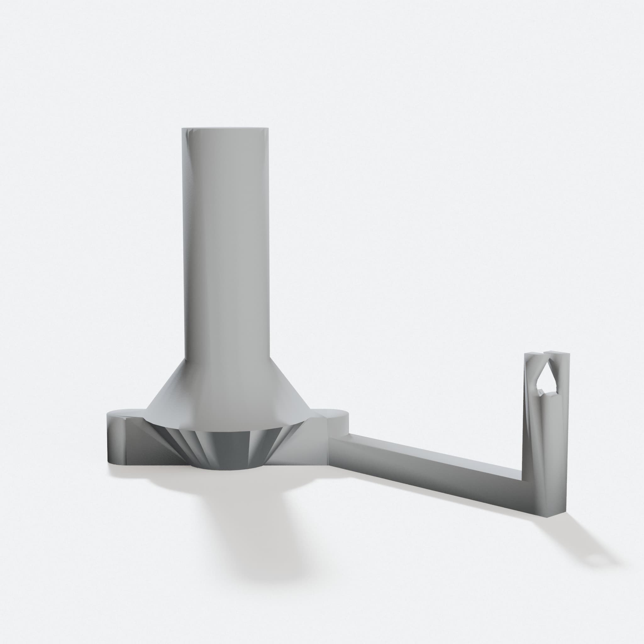Printrbot Spool Holder for 3D Printer, hero tilt