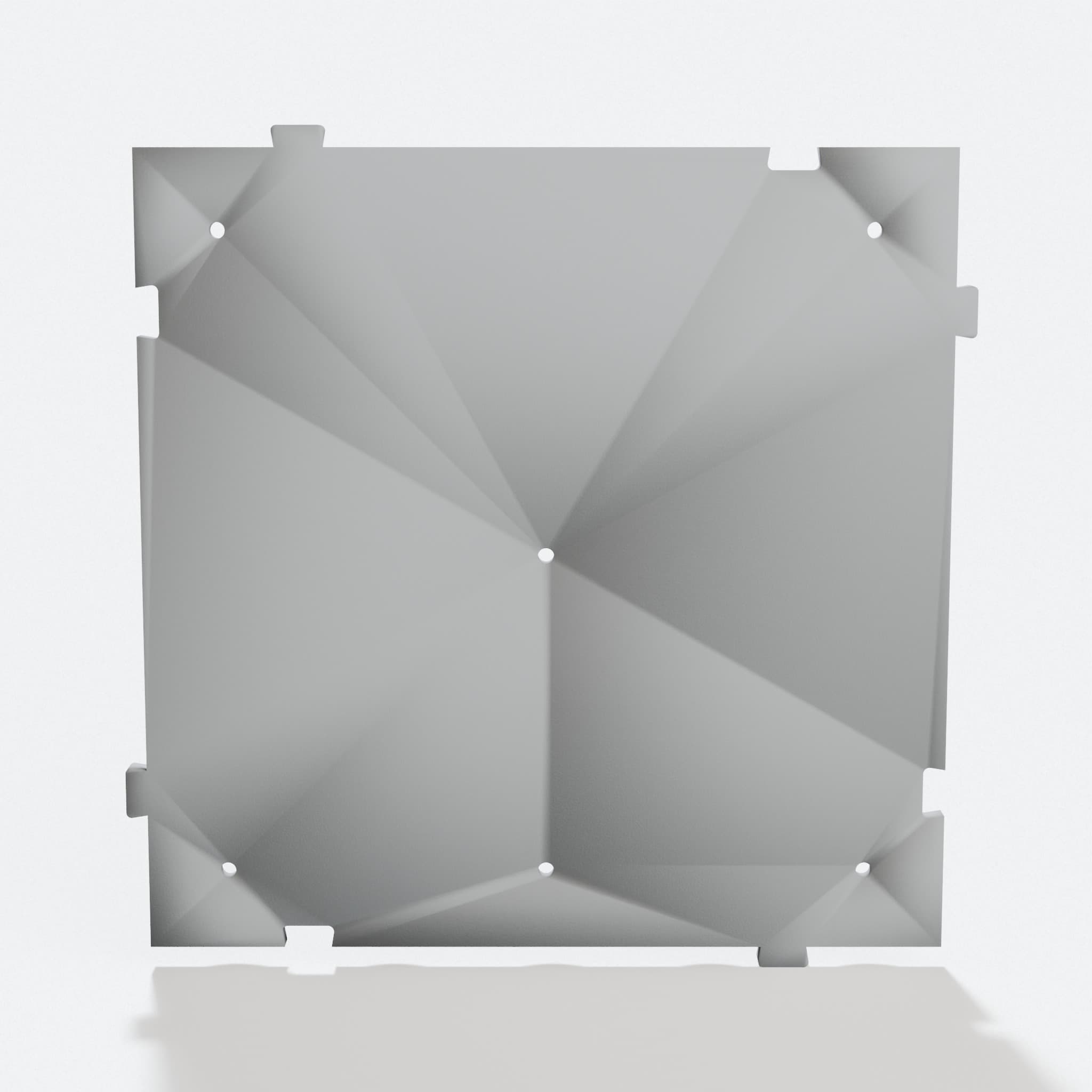 3D Printed Beer Cap Holder Tiles for Home Decor, hero tilt