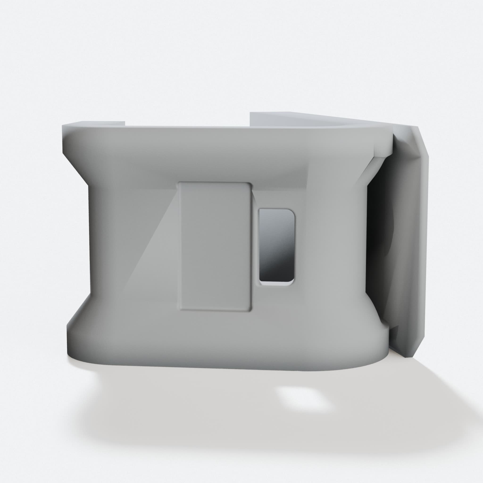 Fitbit Surge 3D Printed Desktop Charging Stand, hero tilt