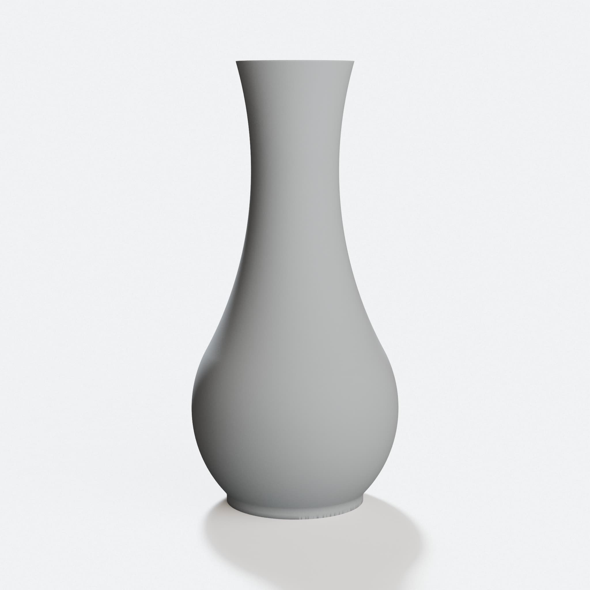 3D Printed Flower Vase, Home Decor Container, hero tilt