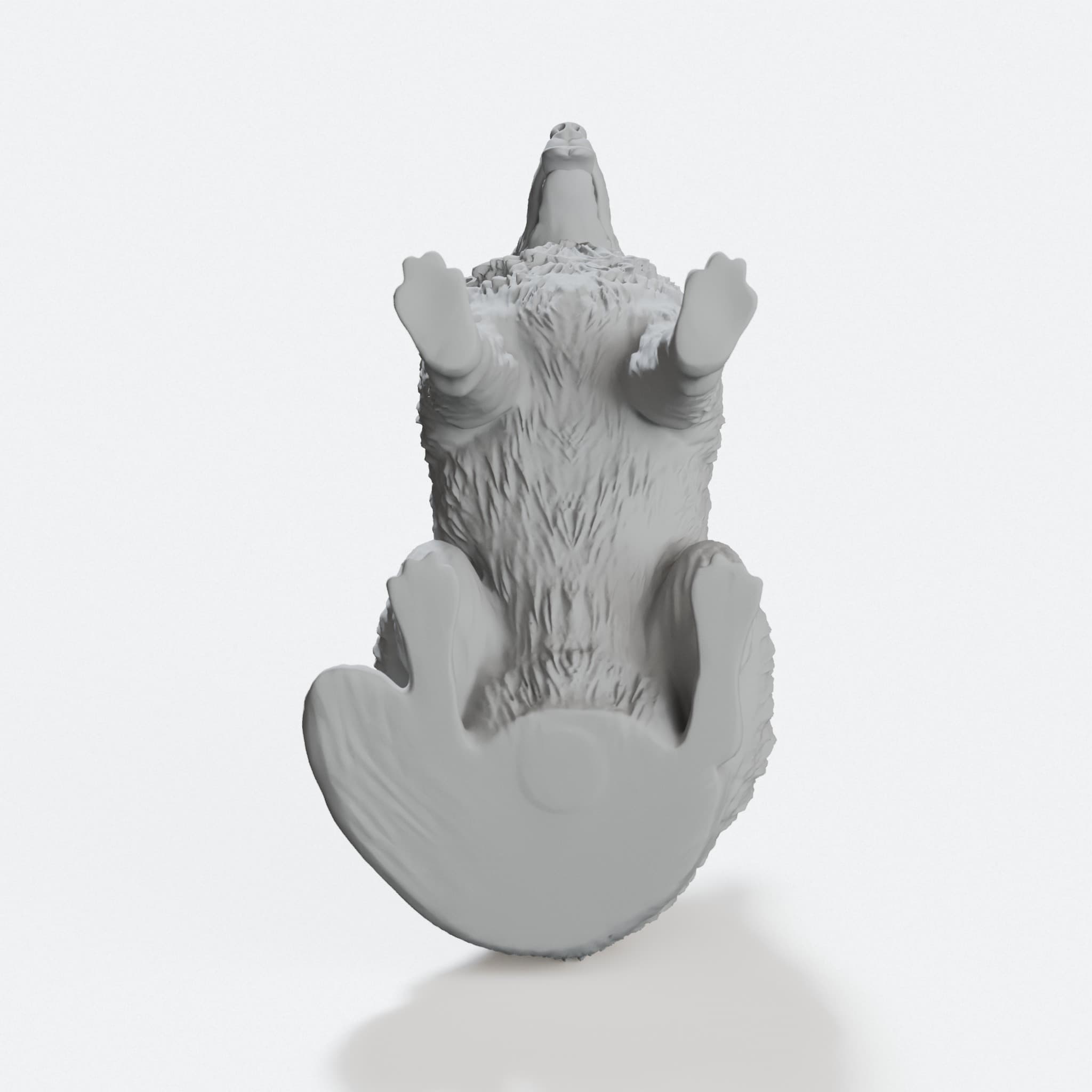 East-European Shepherd Dog Figurine – 3D Printed Home Decor, hero tilt