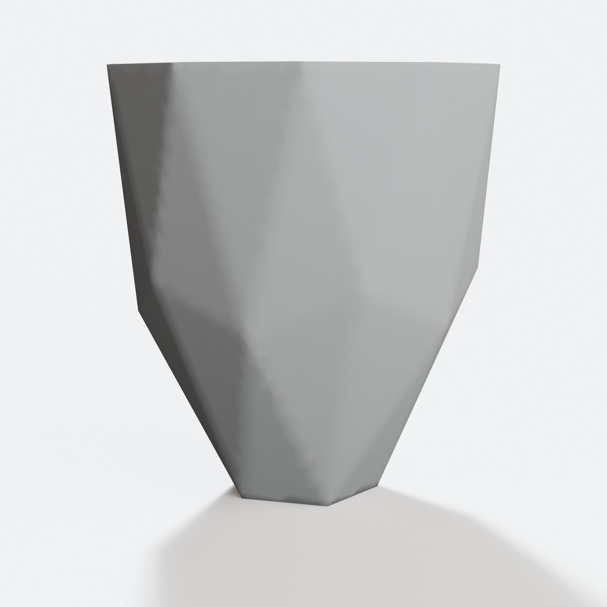 3D Printed White Lampshade for Bedside Tables, hero tilt