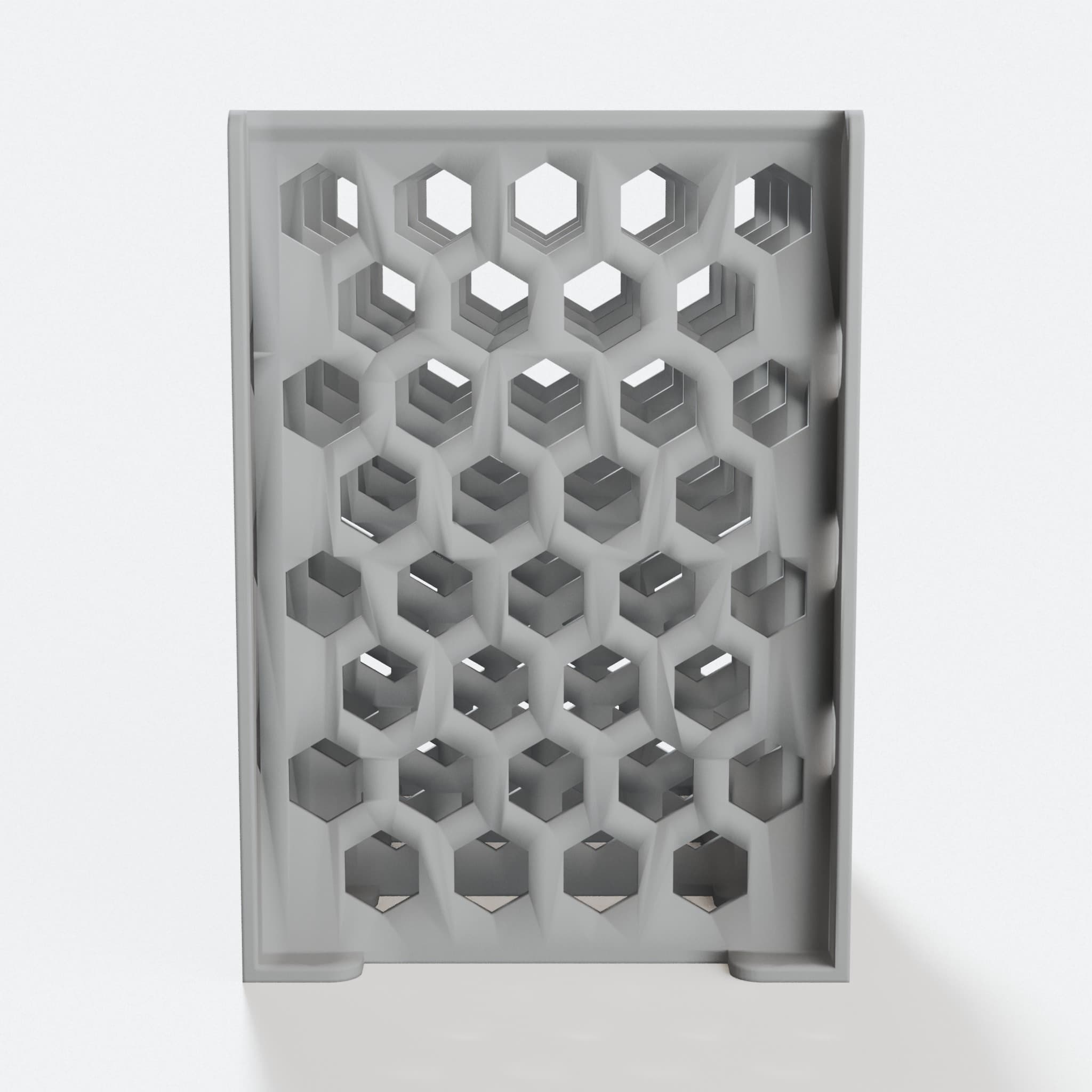 2.5 Inch HDD Shelves, 3D Printed Organizer, hero tilt