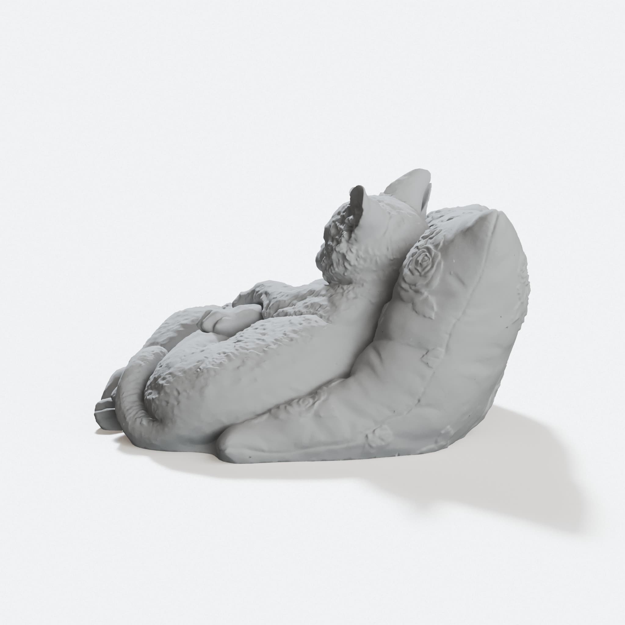Sleeping Kittens 3D Printed Home Decor, hero tilt