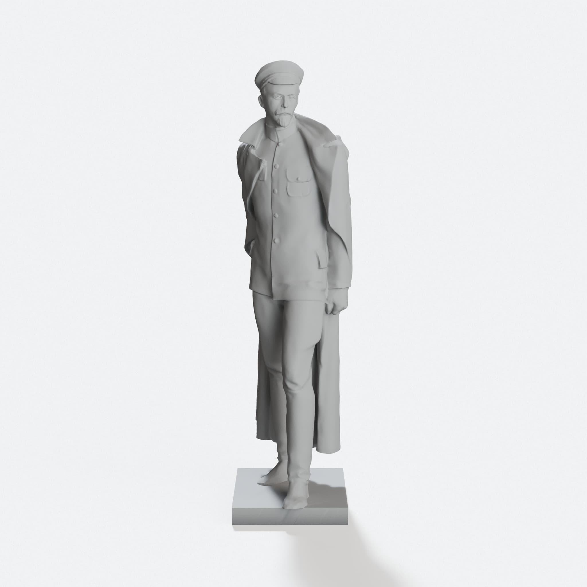 Felix Dzerzhinsky Bust, Soviet History Display Model, hero tilt