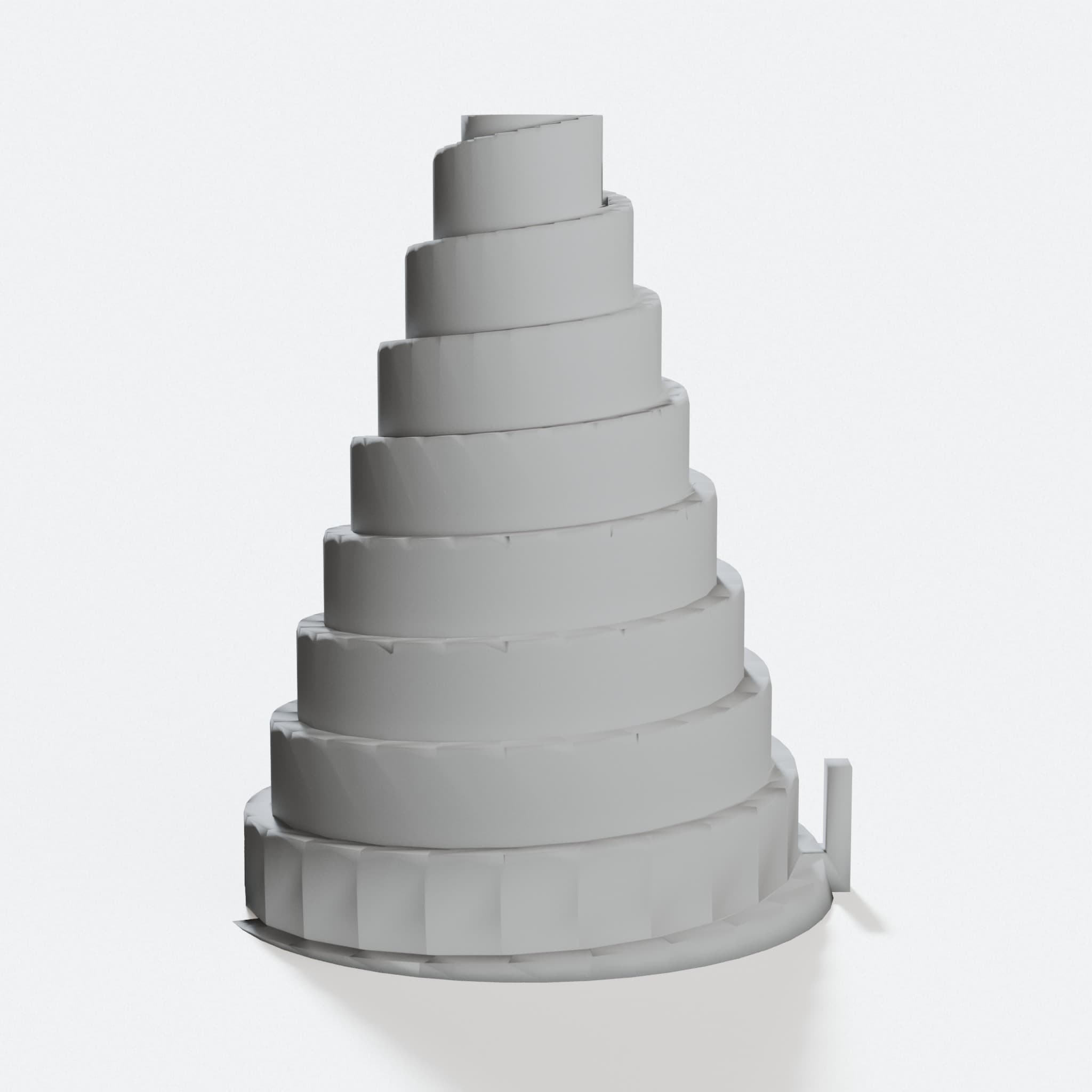 BlinkyTape Cone 3D Printed Ornament with LED Lights, hero tilt
