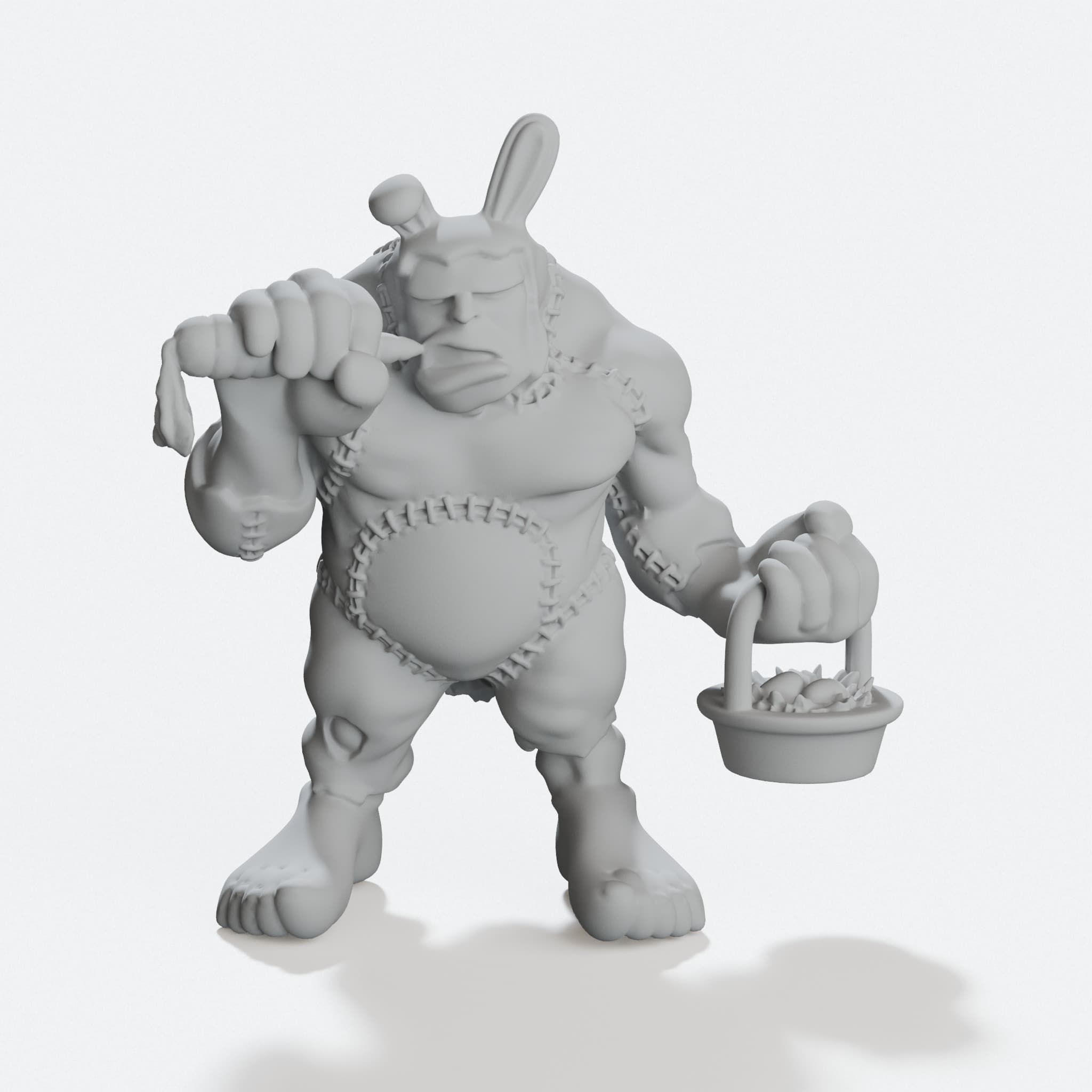 Easter Ogre Figurine for Holiday Decor, hero tilt