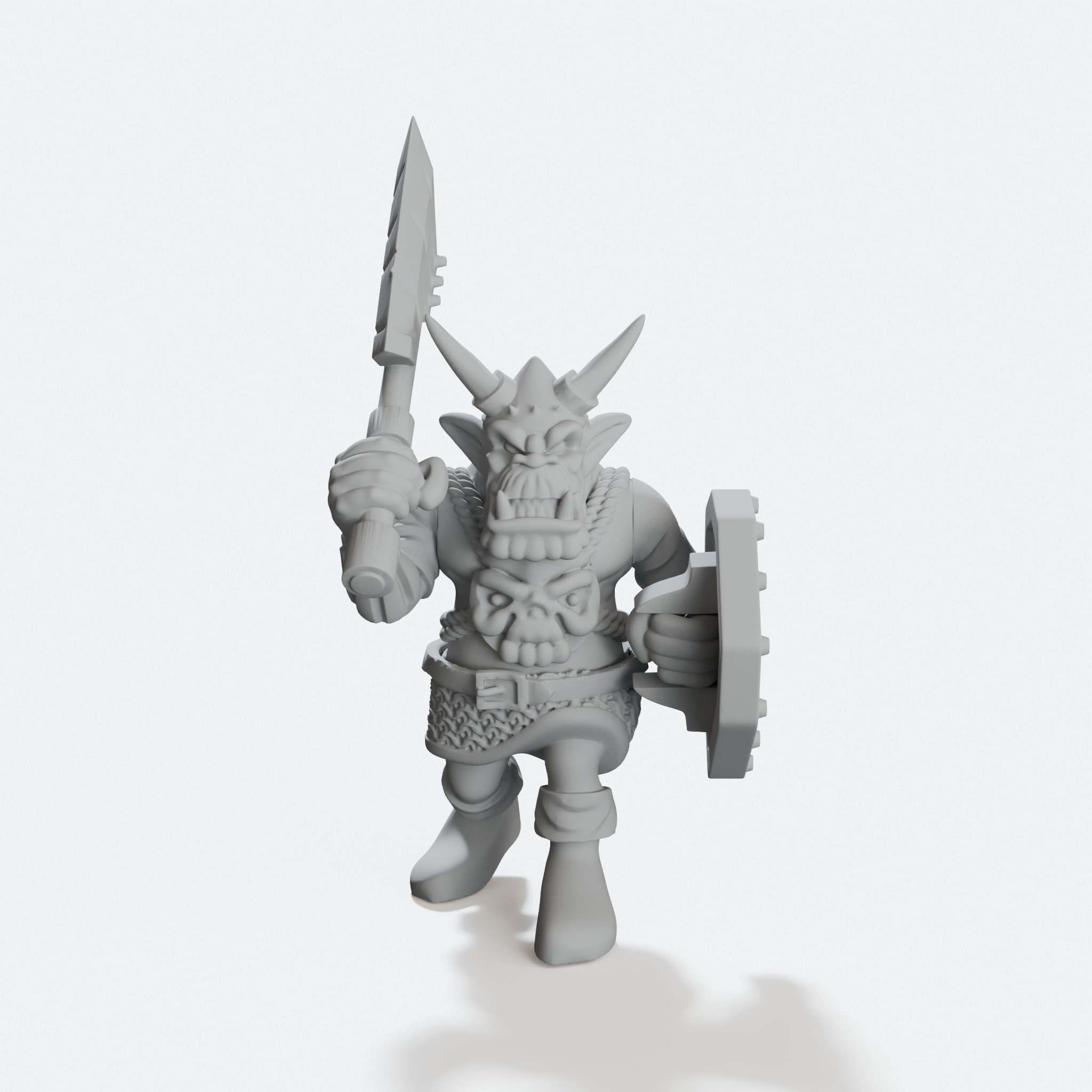 Green Tide Sample Mini, Pre-Assembled D&D Figure, hero tilt