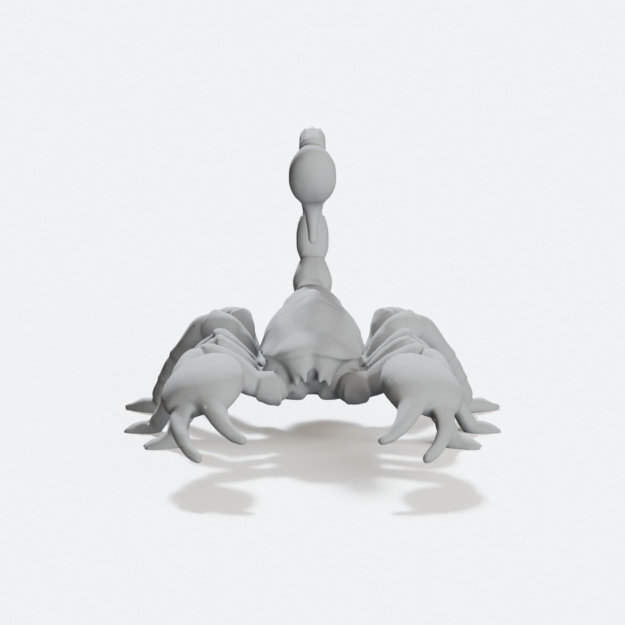 Scorpion 3D Printed Toy Model, hero tilt