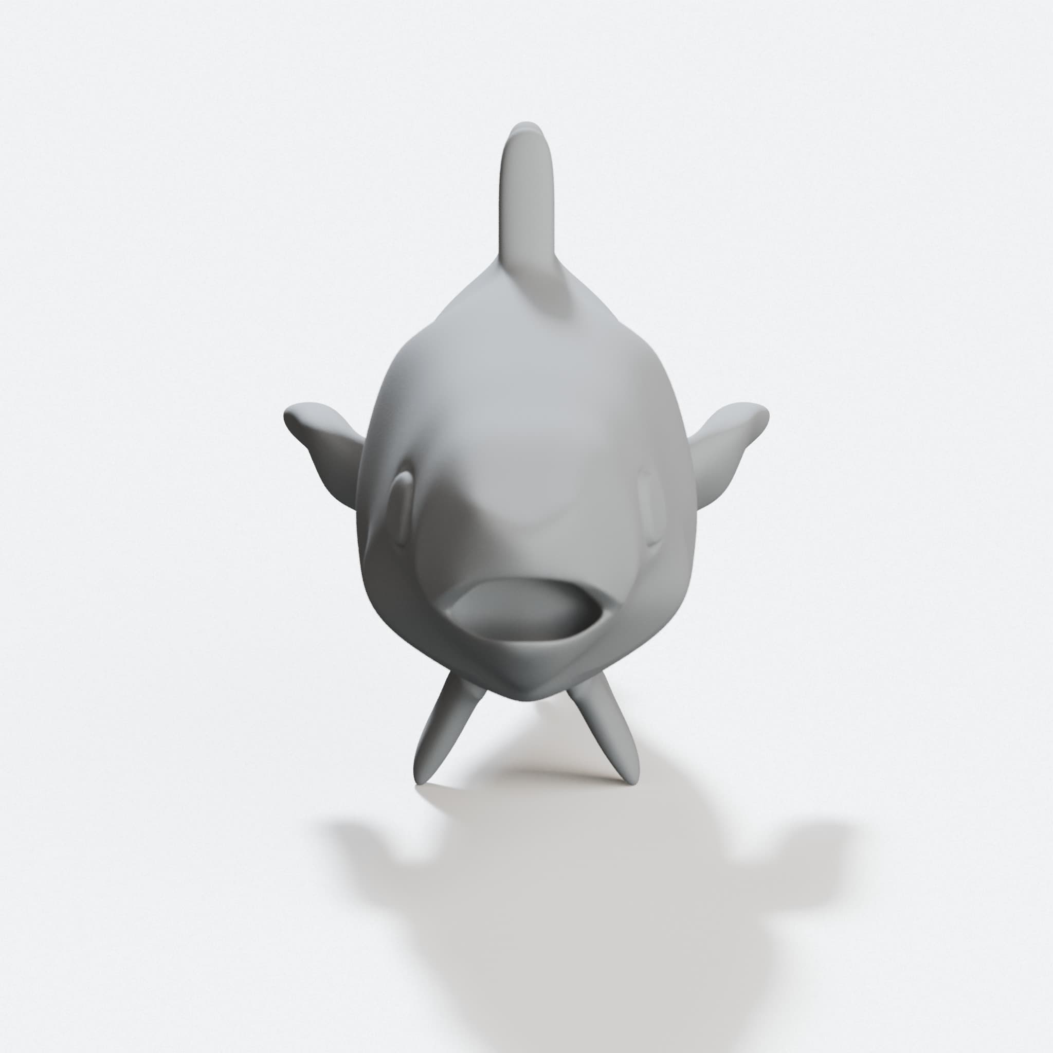 Tuna 3D Printed Home Decor Model