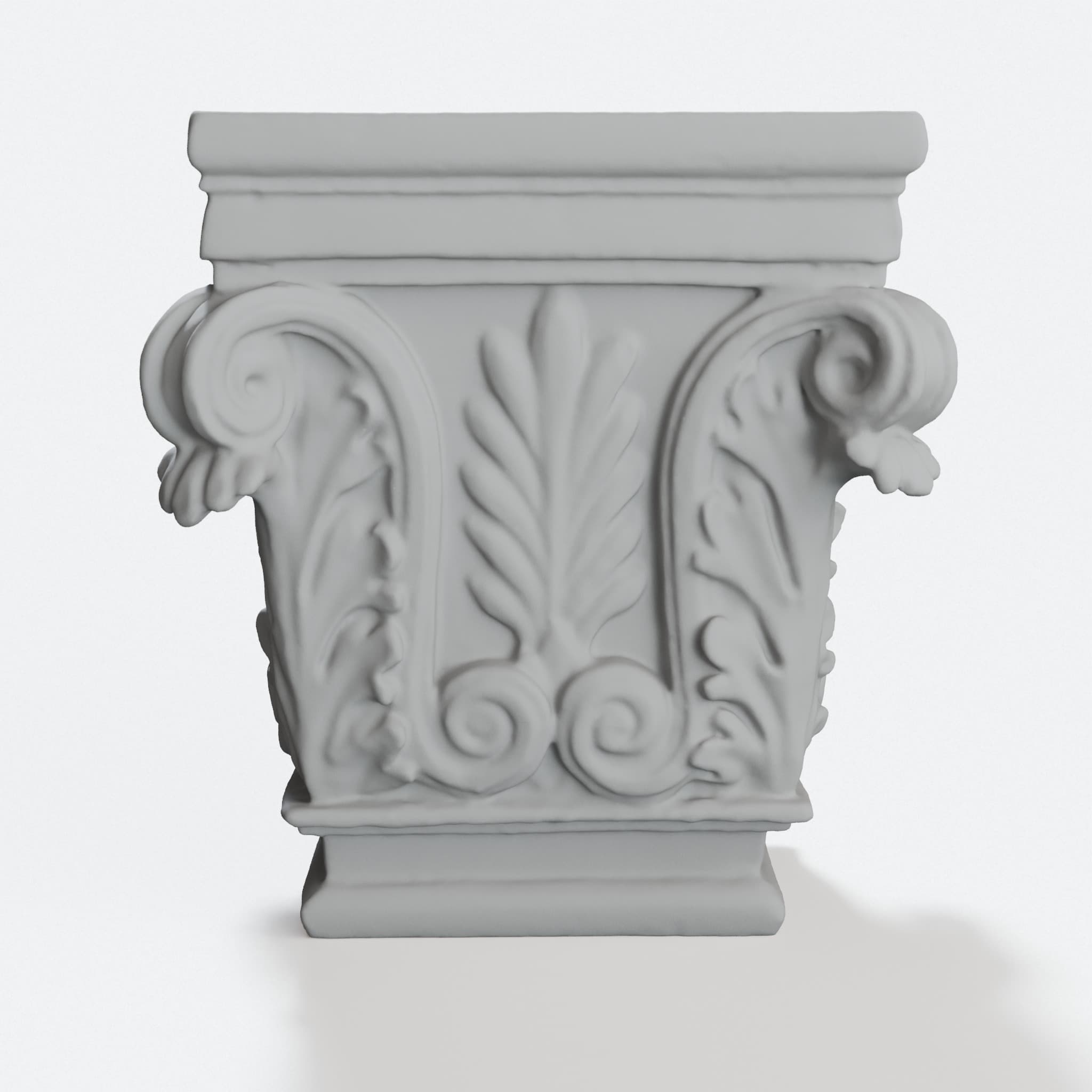 Classic Planter, 3D Printed Home Decor, hero tilt