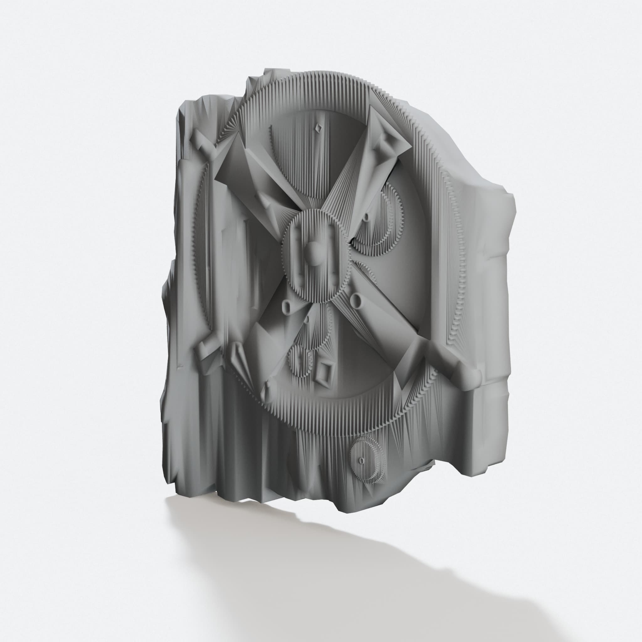Antikythera Mechanism 3D Printed Wall Art | Ancient Computer, hero tilt