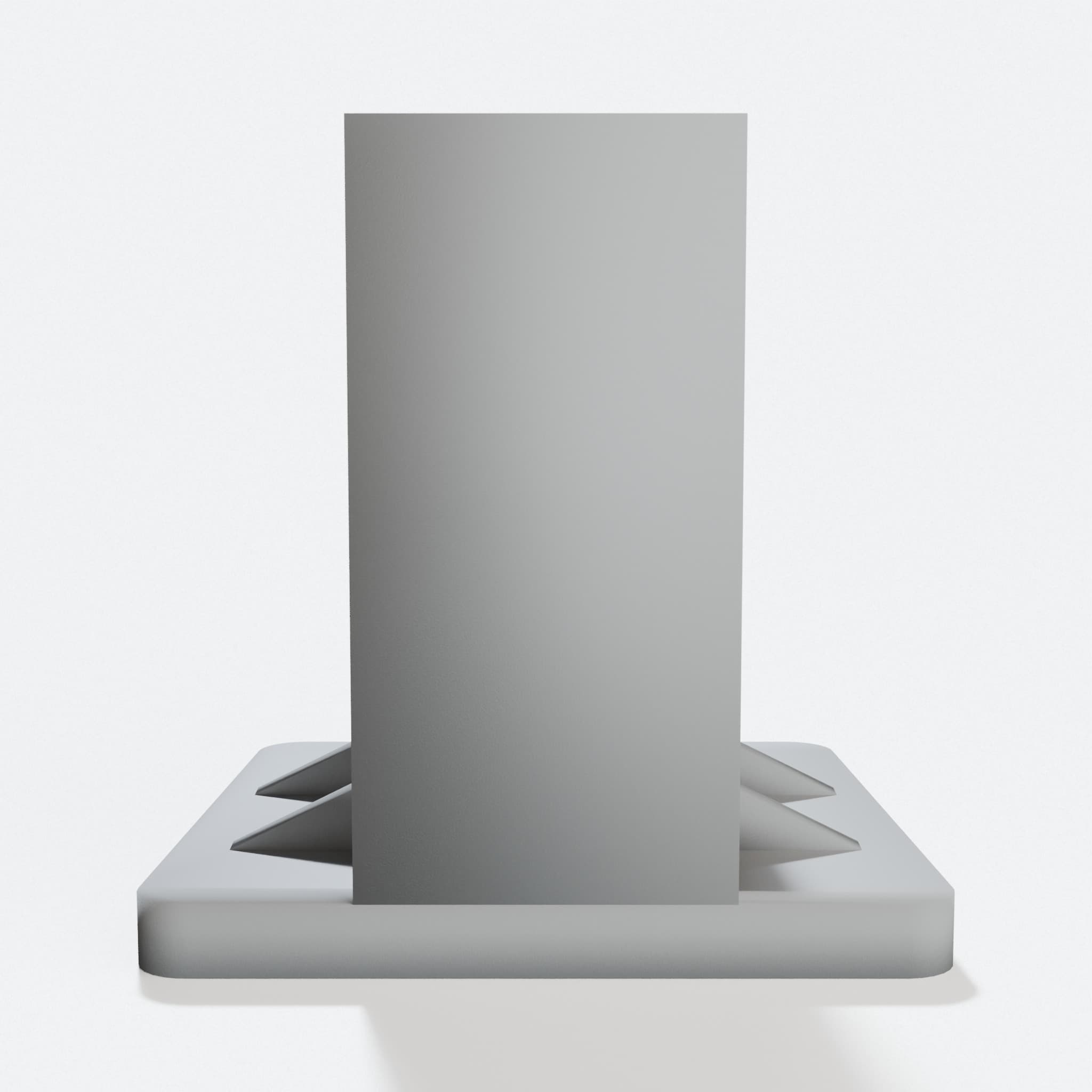 3D Printed Table Lamp Mount for Home Decor, hero tilt