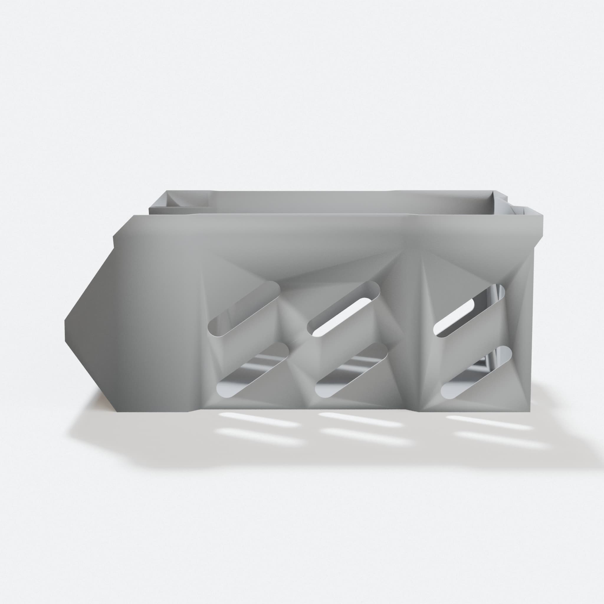 3D Printed Stackable Organizer Bins for Your Desk, hero tilt