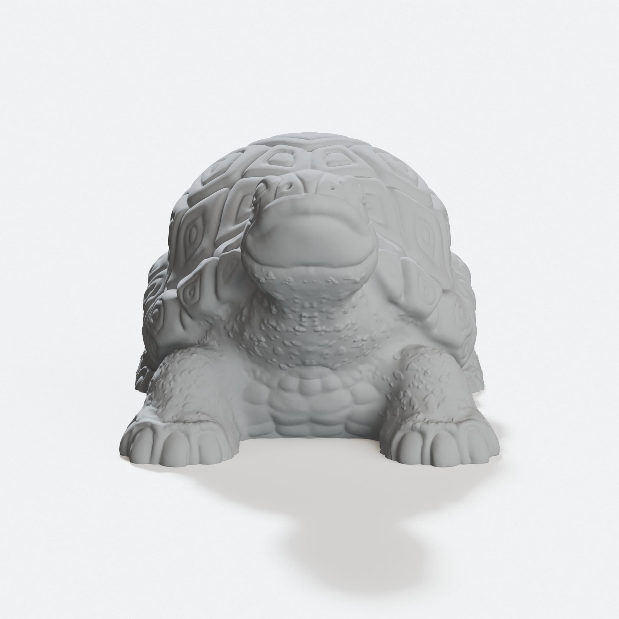 3D Printed Turtle Sculpture – Home Decor Garden Ornament, hero tilt