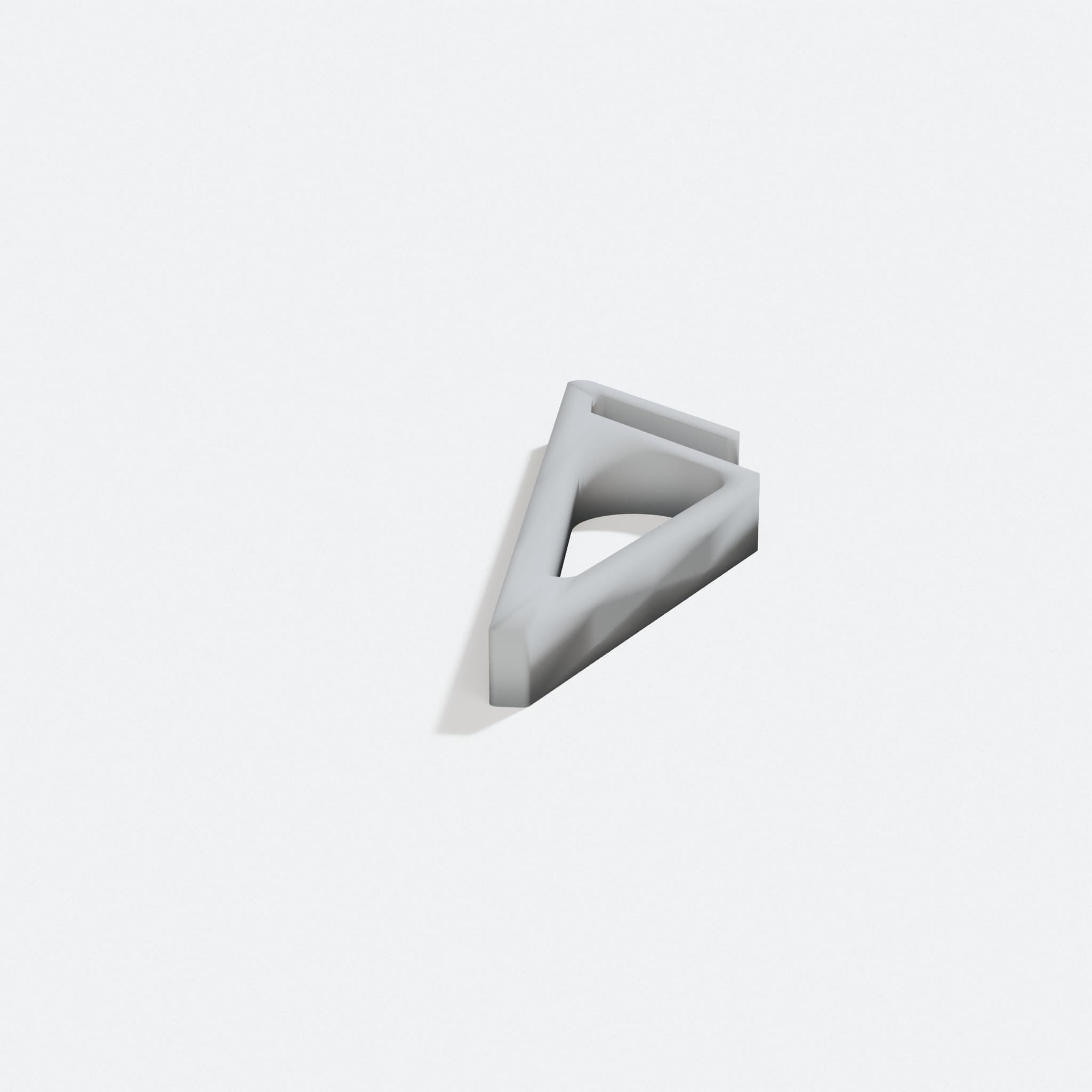 Rugged R9000P 3D Printed Laptop Stand for Desks, turn three quarter