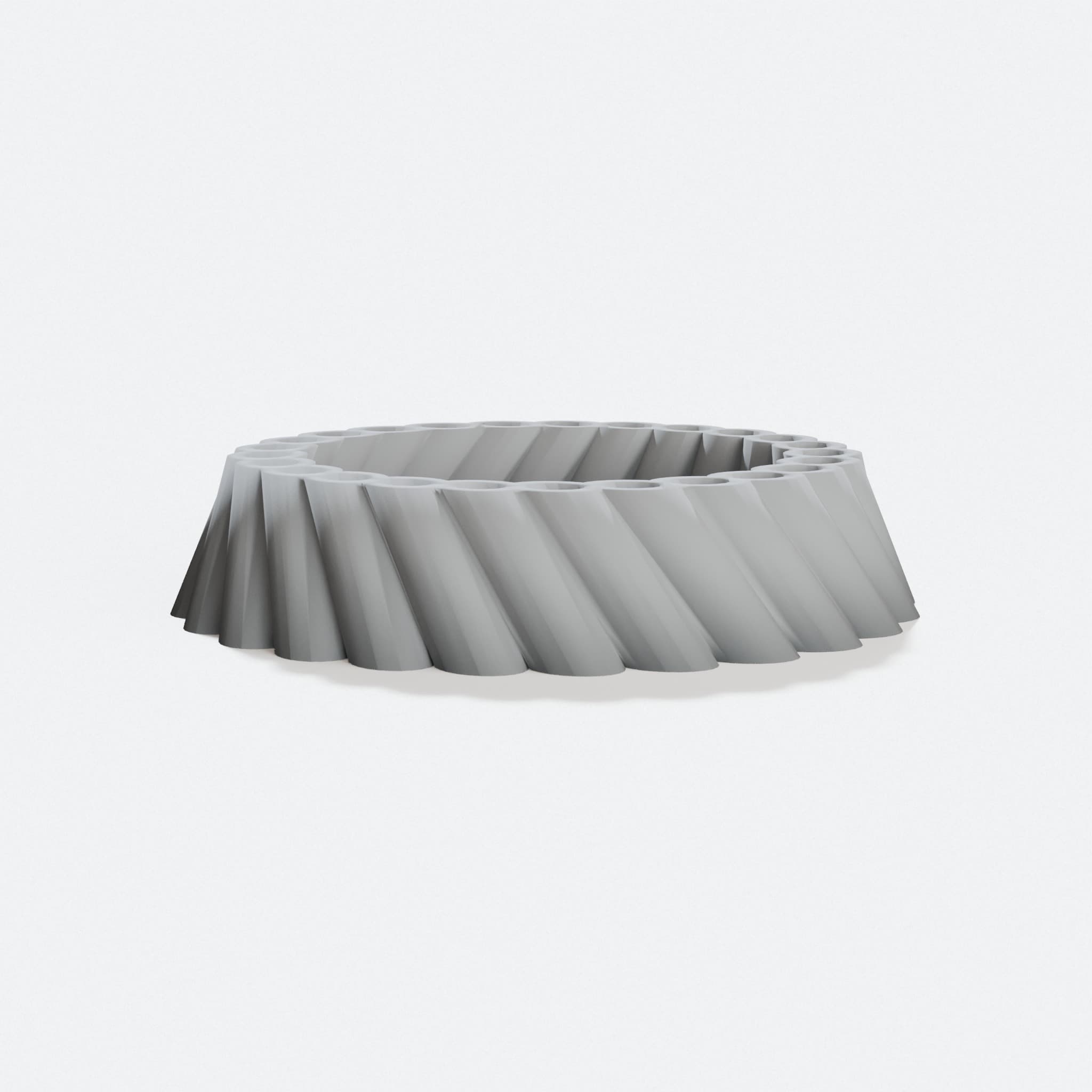 Hyperboloid 25-Piece Pen Holder, 3D Printed, hero tilt