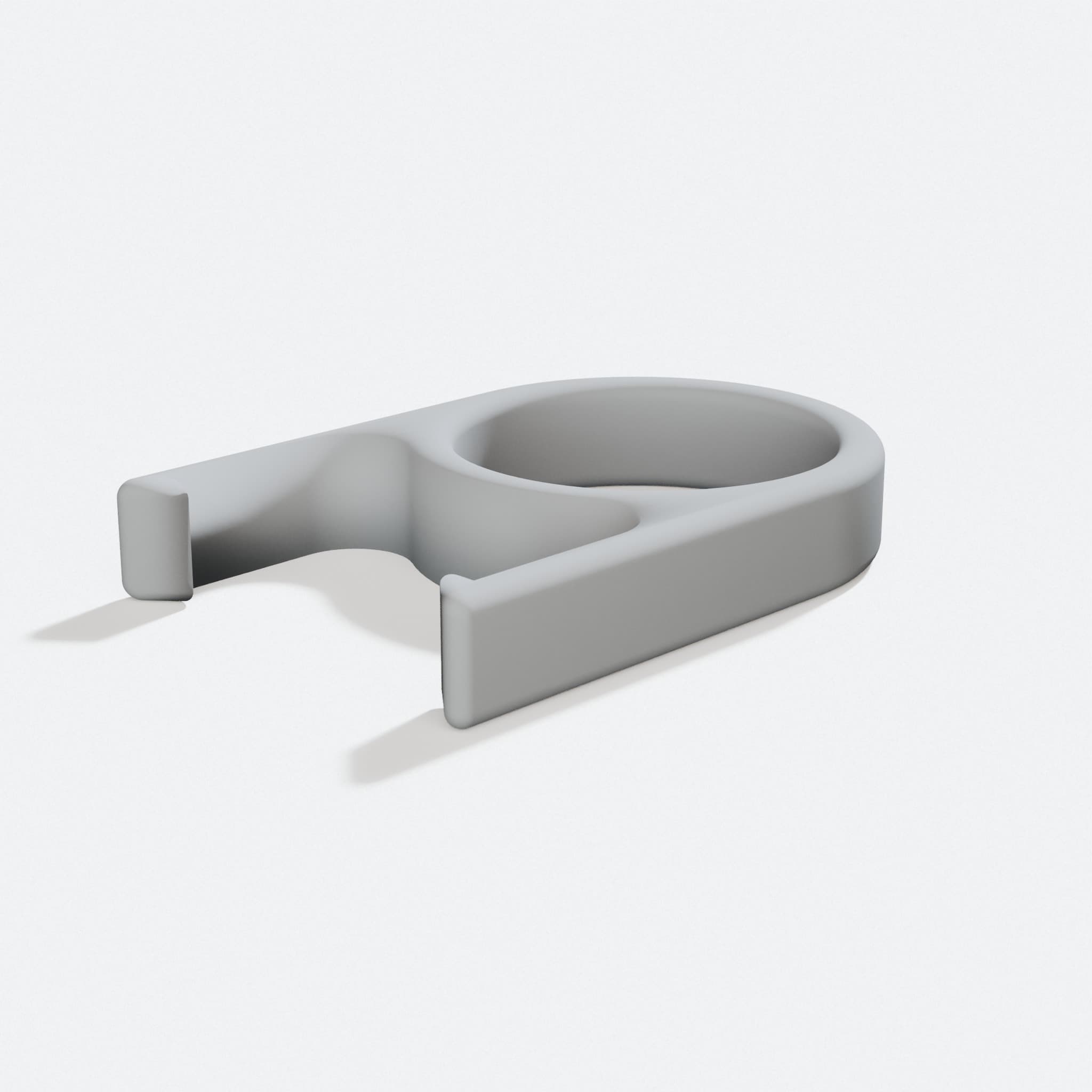 3D Printed Keyboard Keycap Remover Tool, turn three quarter