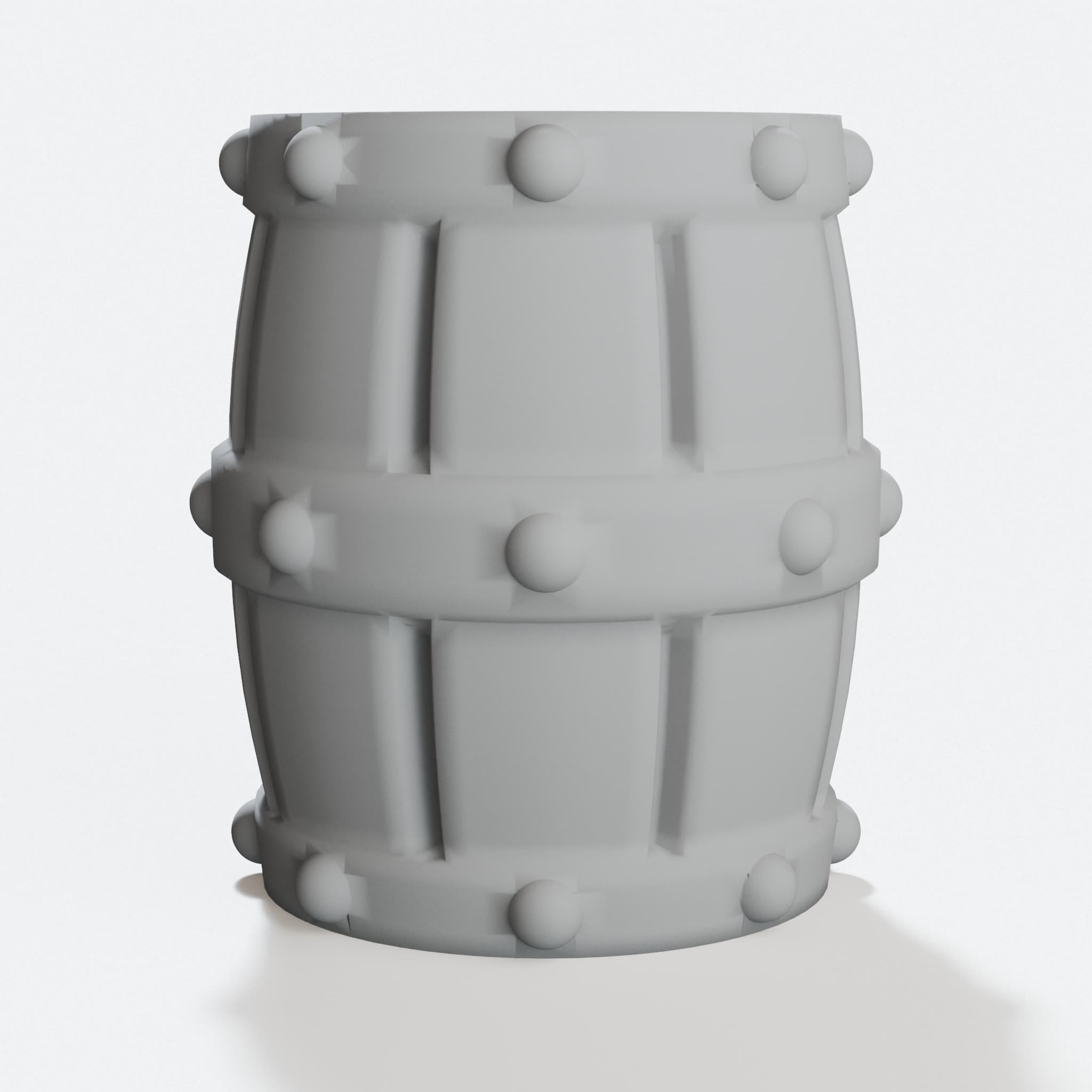 Barrel and Mimic Barrel, Tabletop Trap Mini Set, hero tilt