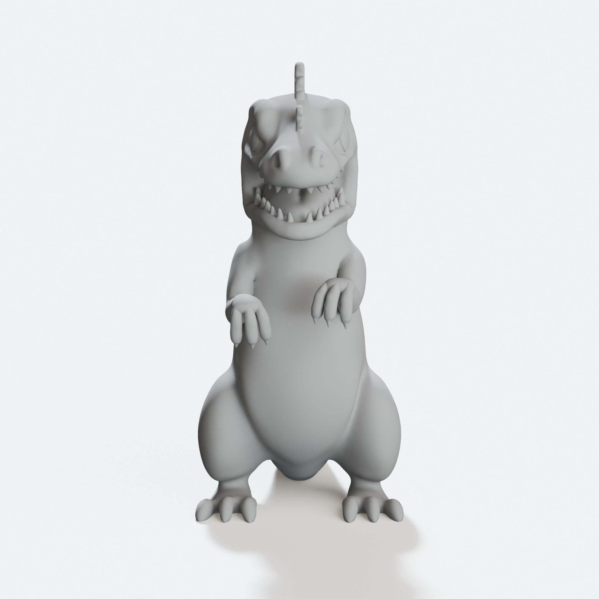 Reptar Cartoon Dinosaur Display Figure, hero tilt