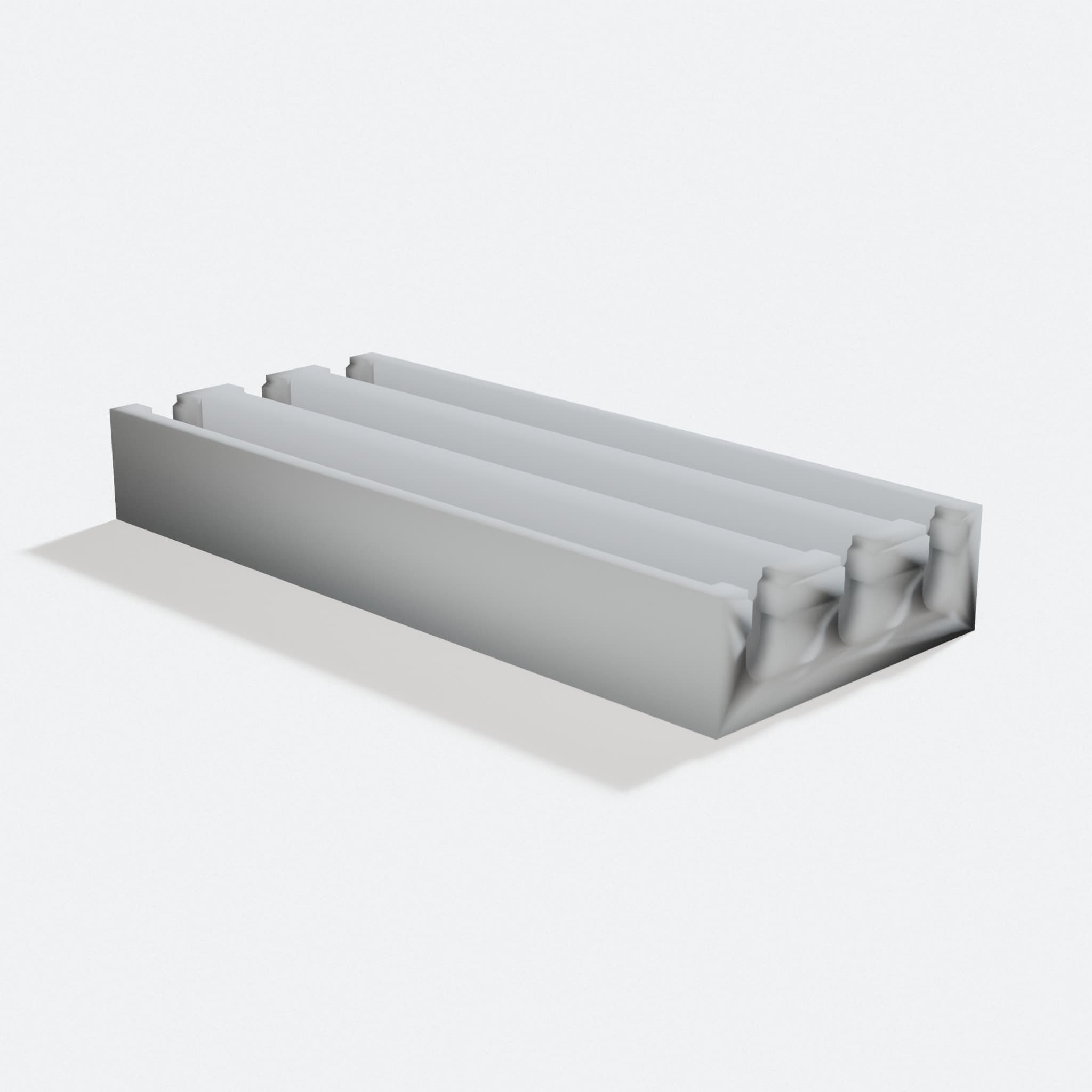 3D Printed Dupont Connector Holder for Electronics, turn three quarter