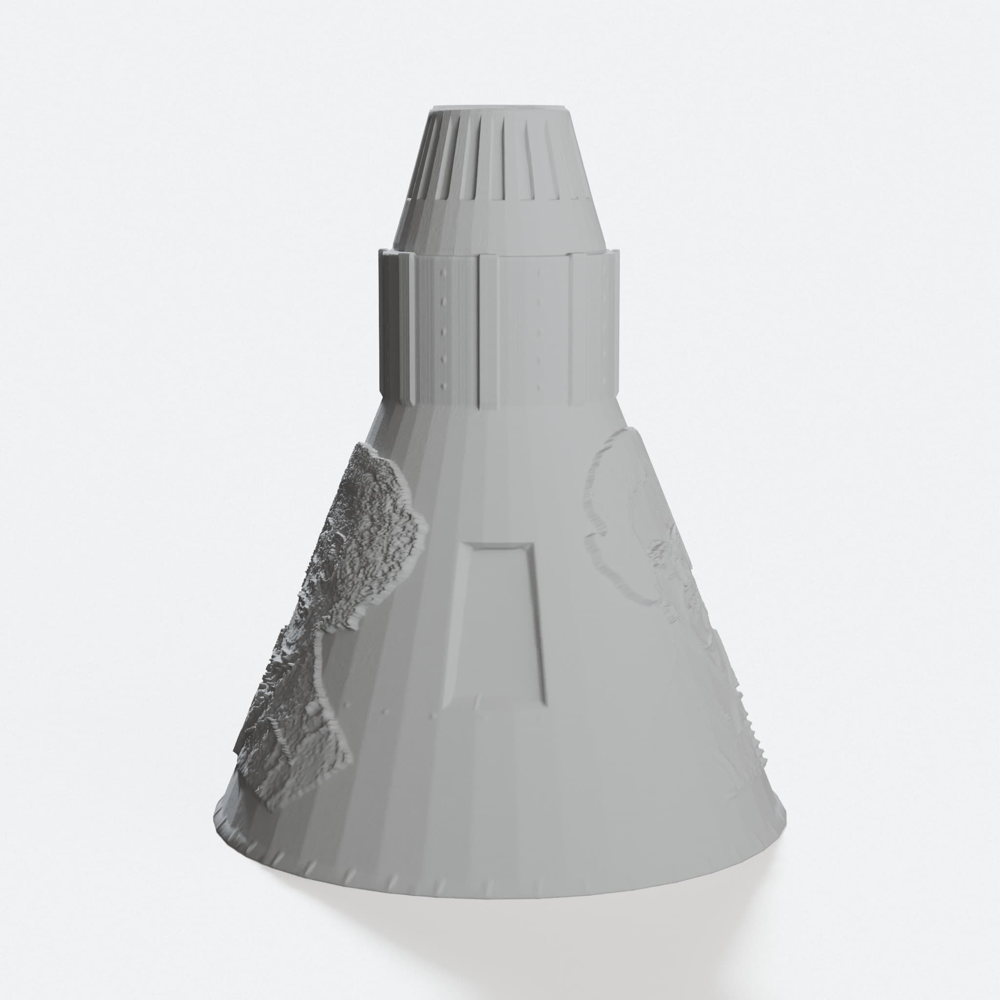 Hidden Figures Friendship 7 Capsule Lithophane Night Light, hero tilt