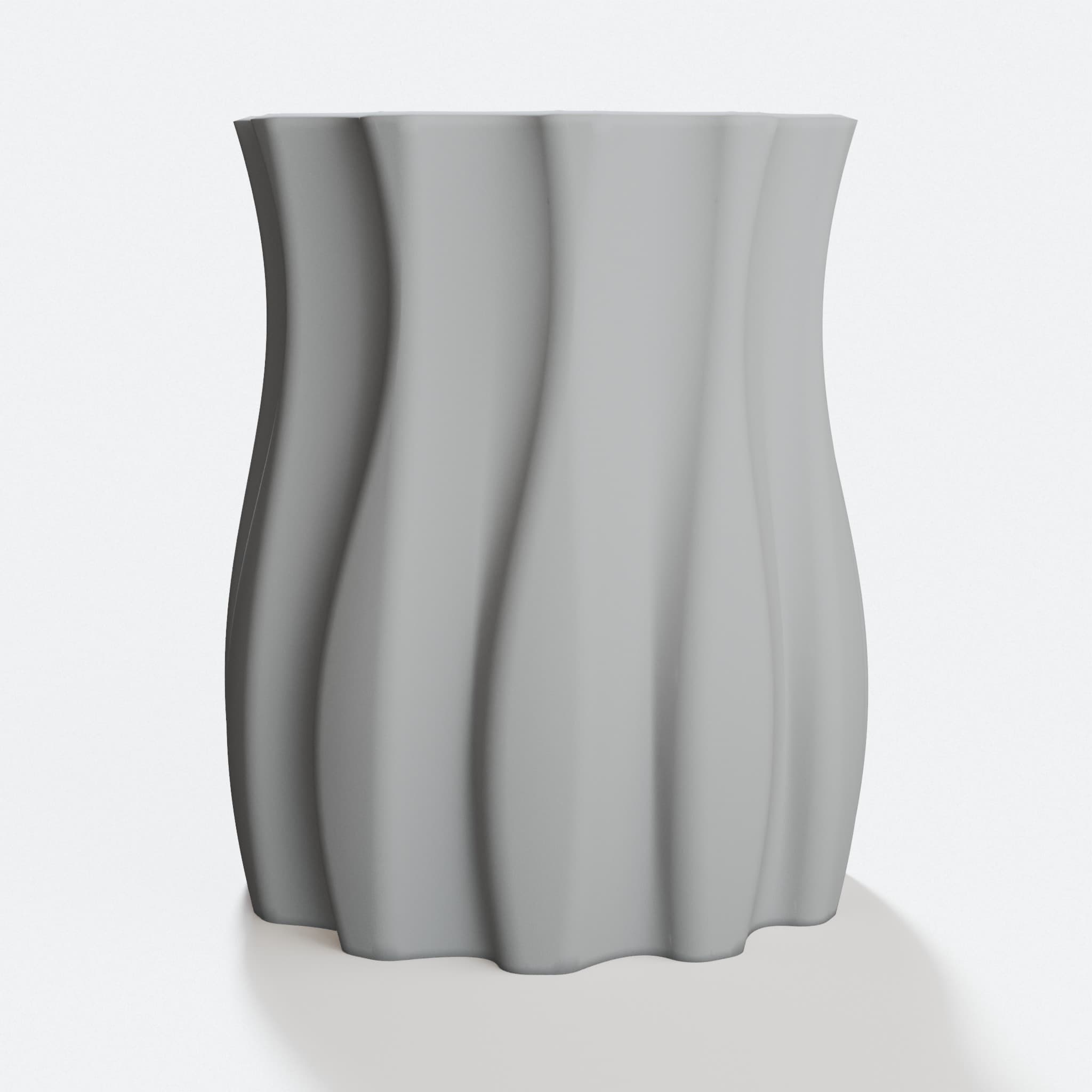 Spiral Vase Pen Holder for Desk, hero tilt