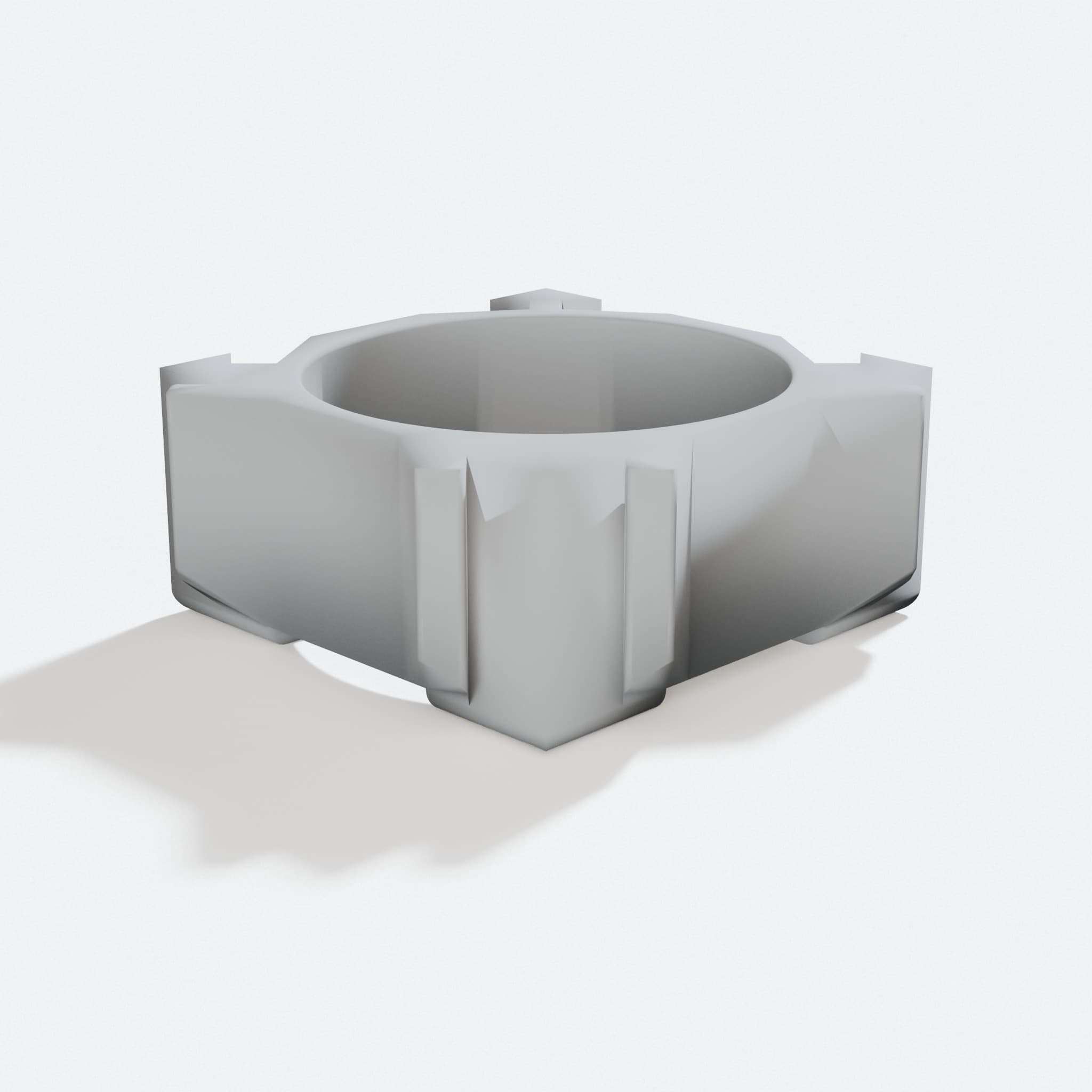 18650 Modular Battery Spacer Holder | 3D Printed, turn three quarter