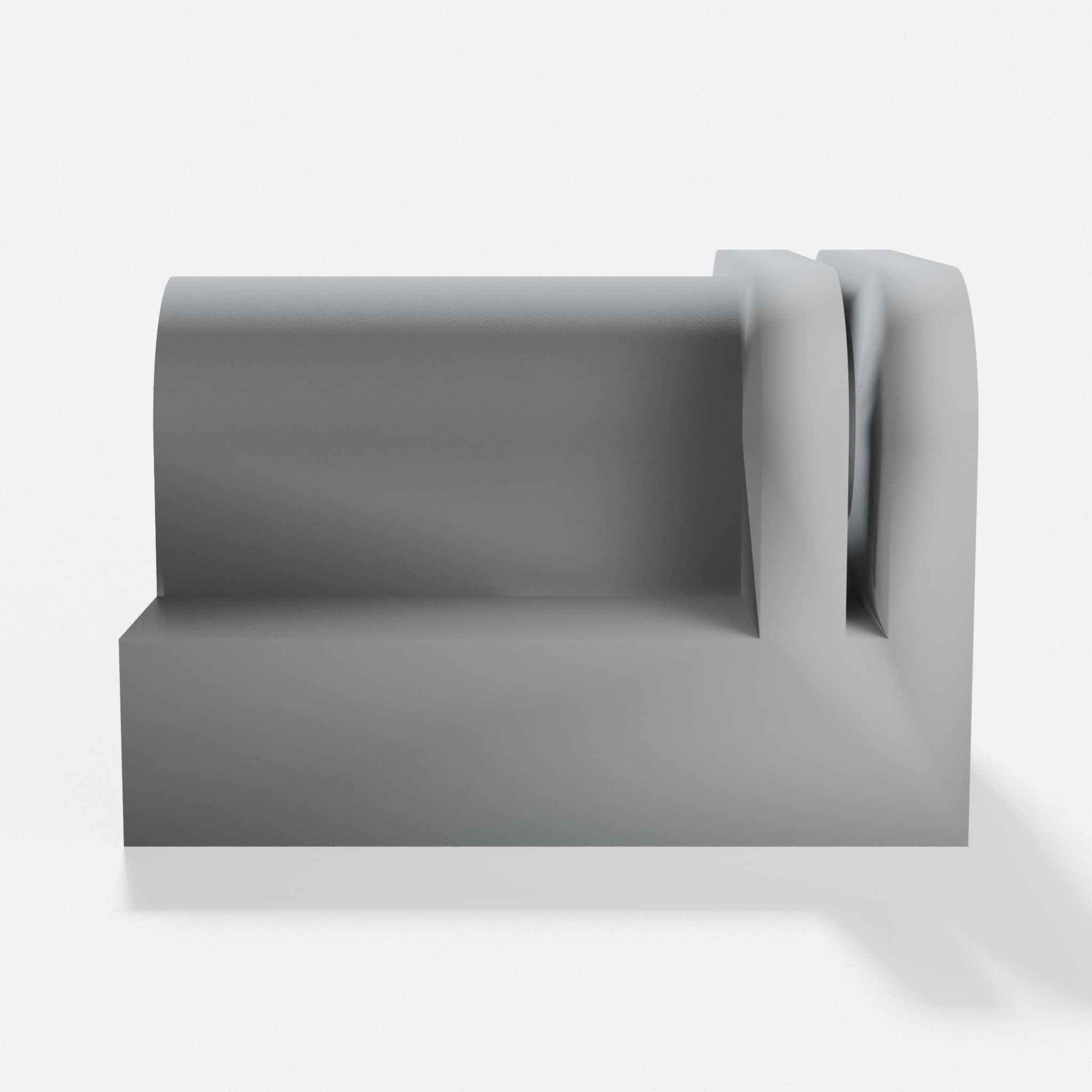 PTFE Tube Cutting Guide 3D-Printed Workshop Tool, hero tilt