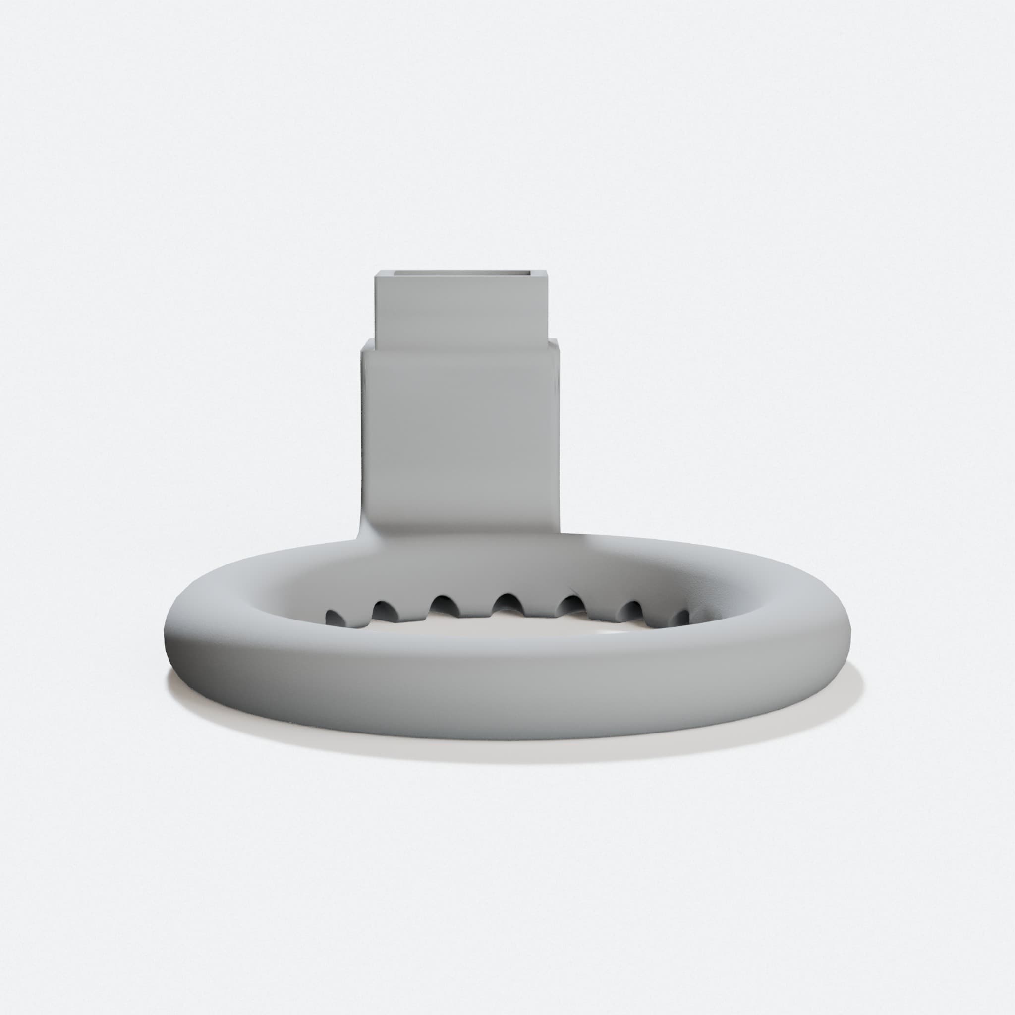 Compatible with Anet A8: Shorter Center Nozzle Cooling Fan Duct, hero tilt