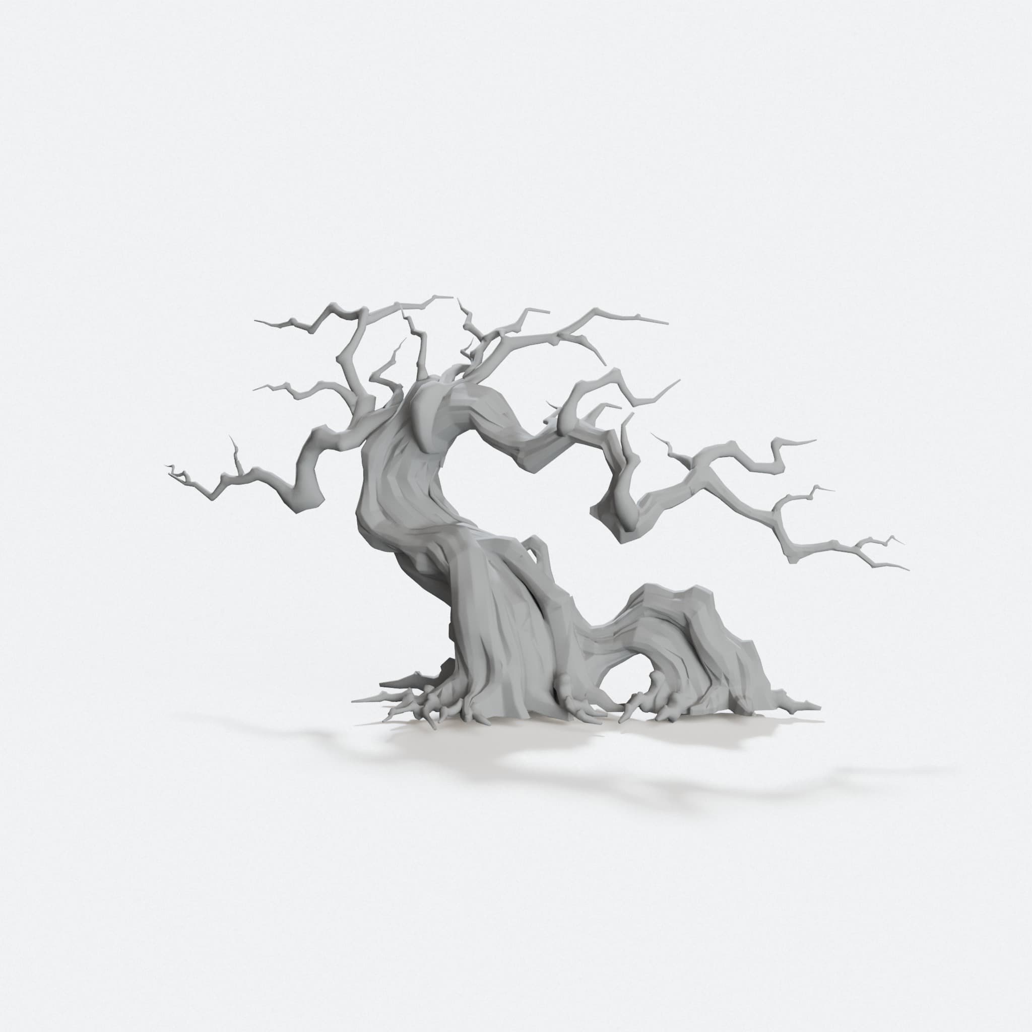 Borrow Tree Tabletop Terrain Piece, hero tilt