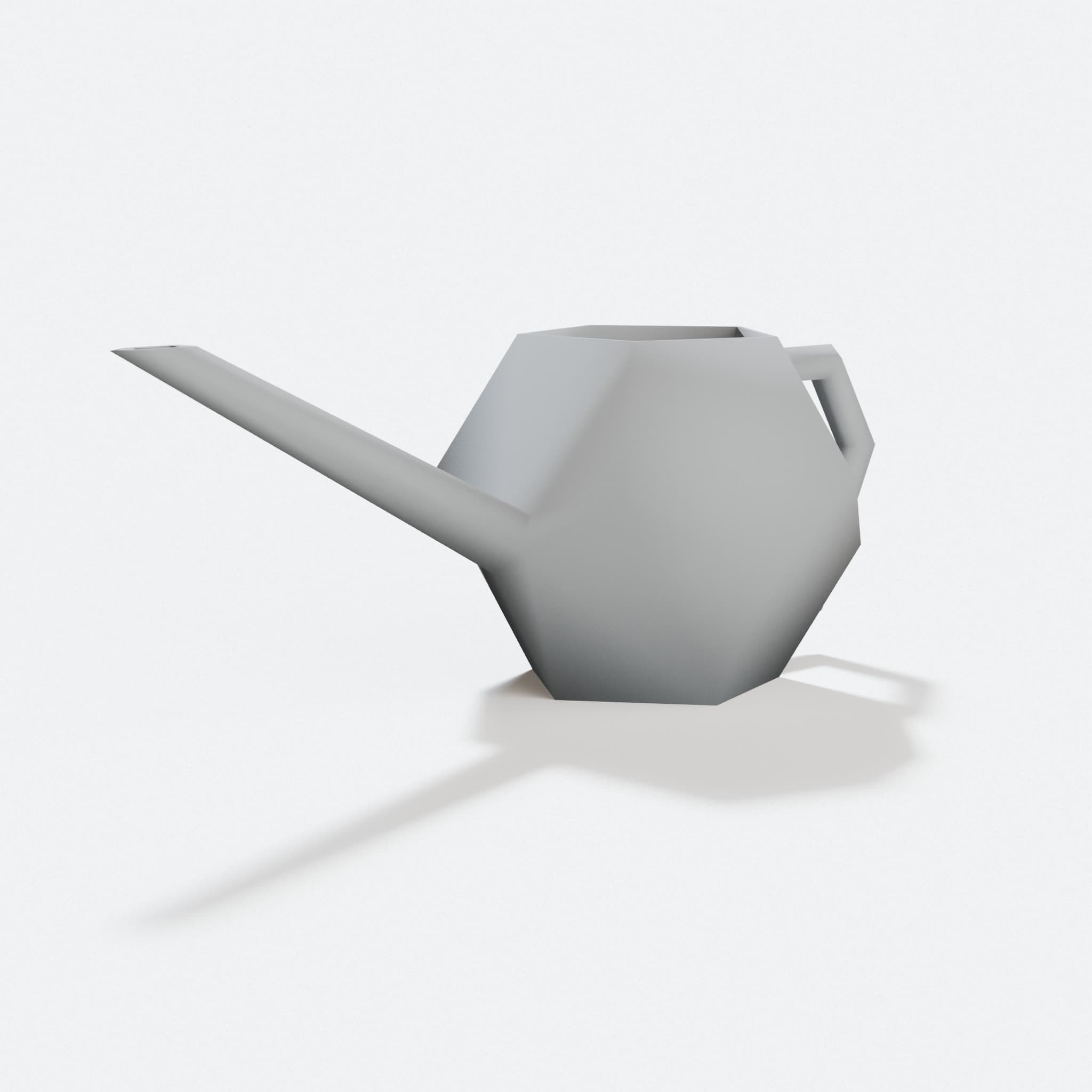 3D Printed Dodecahedron Watering Can for Plants, hero tilt