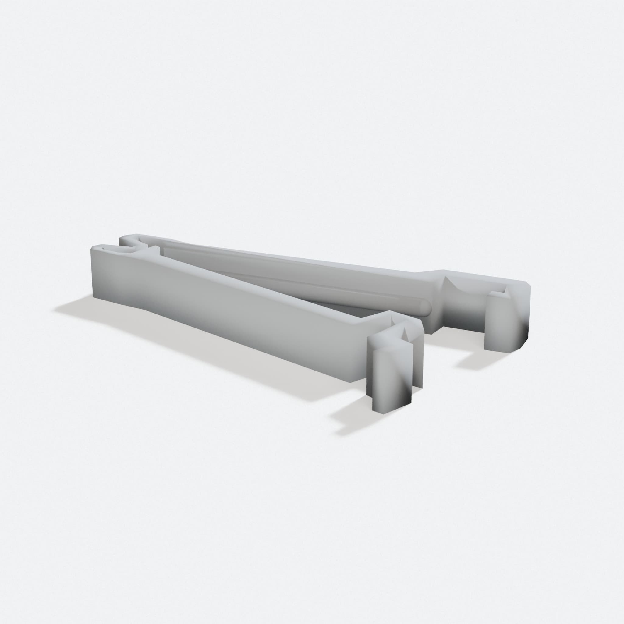 Bag Clip - 3D Printed Kitchen Seal, turn three quarter