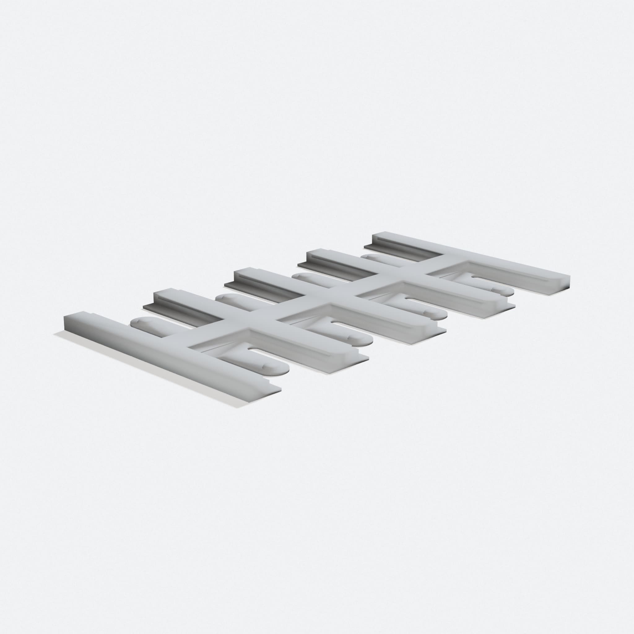 Slim Micro SD Card Organizer, 3D Printed Storage, turn three quarter