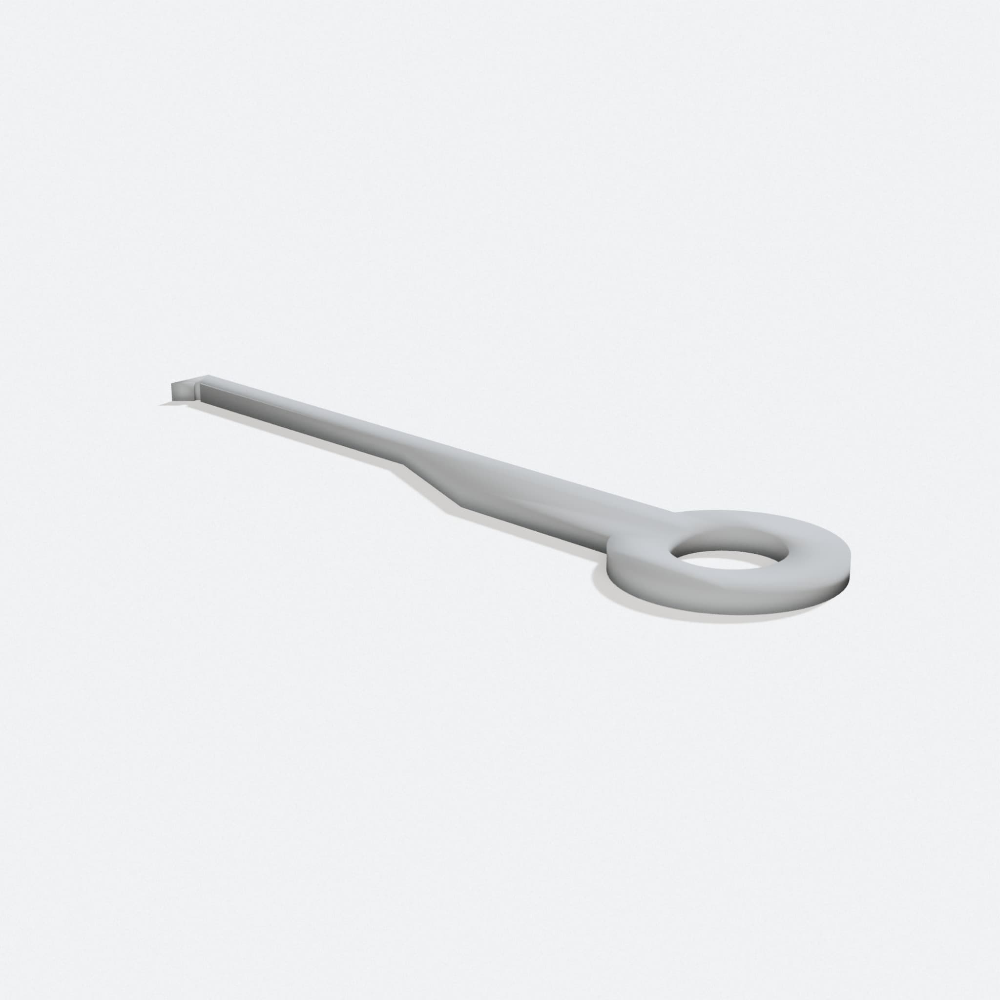 Phone Port Cleaning Hook for USB and Lightning, turn three quarter
