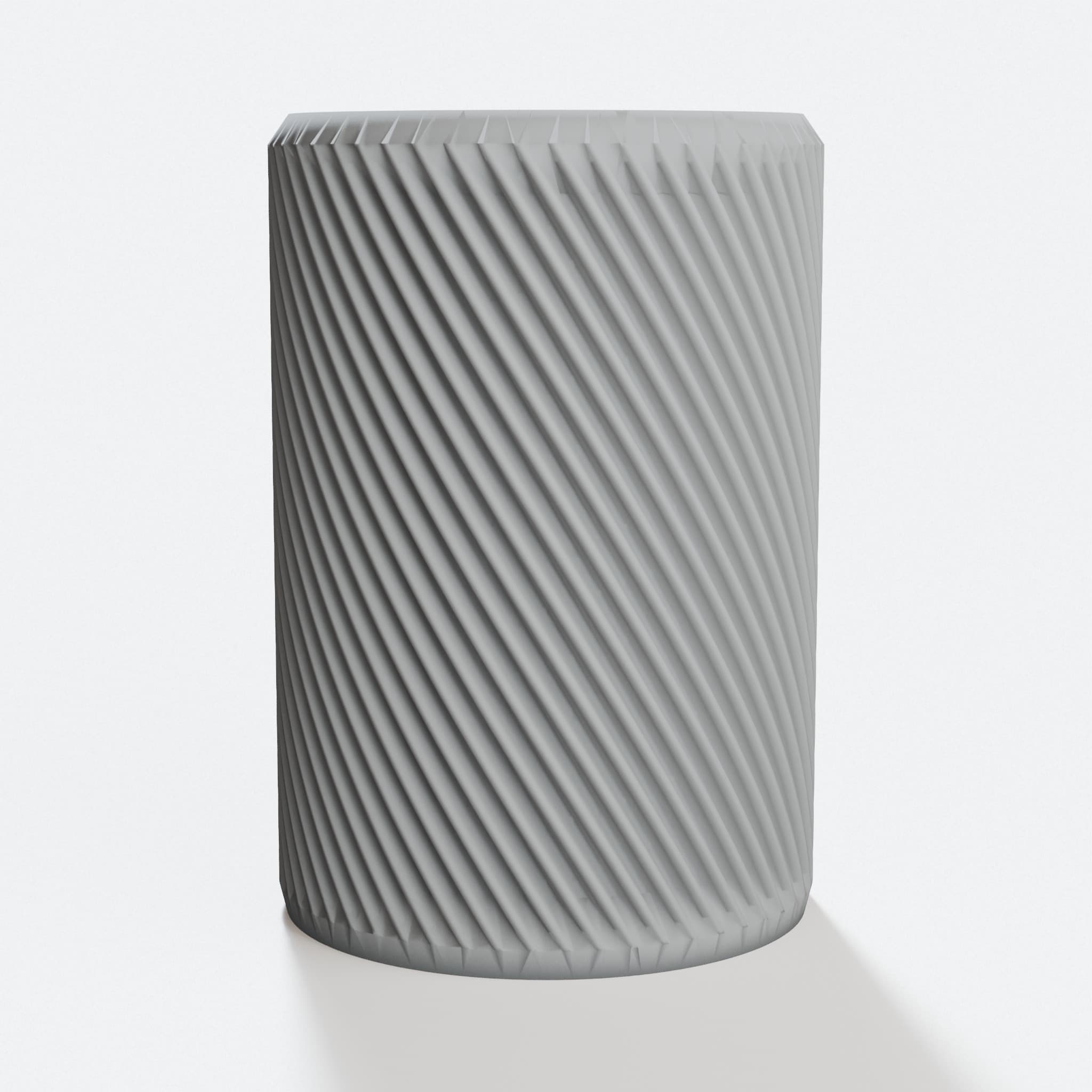 3D Printed Beer Cozy for 12 oz Cans, hero tilt