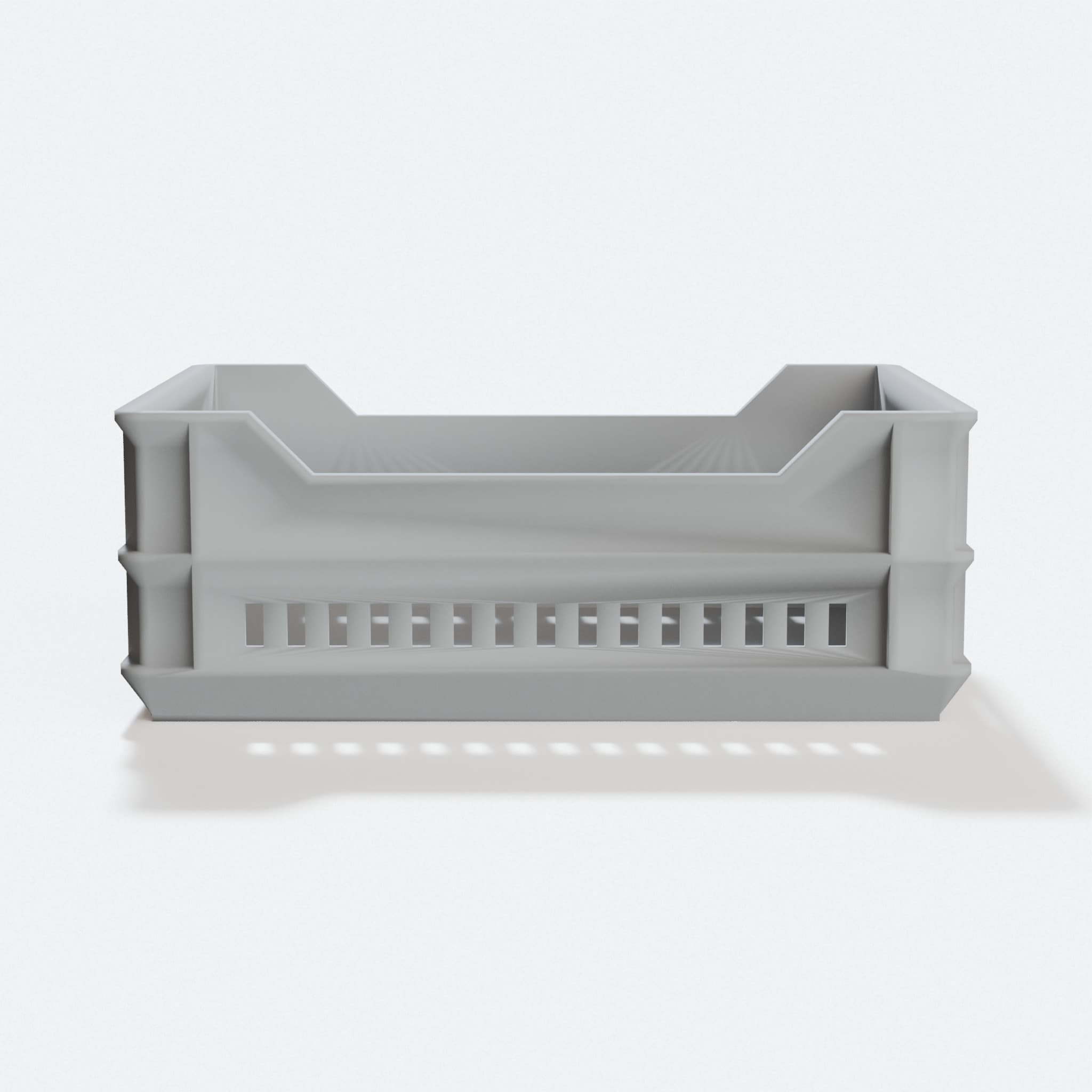 3D Printed Fruit Box Organizer, hero tilt
