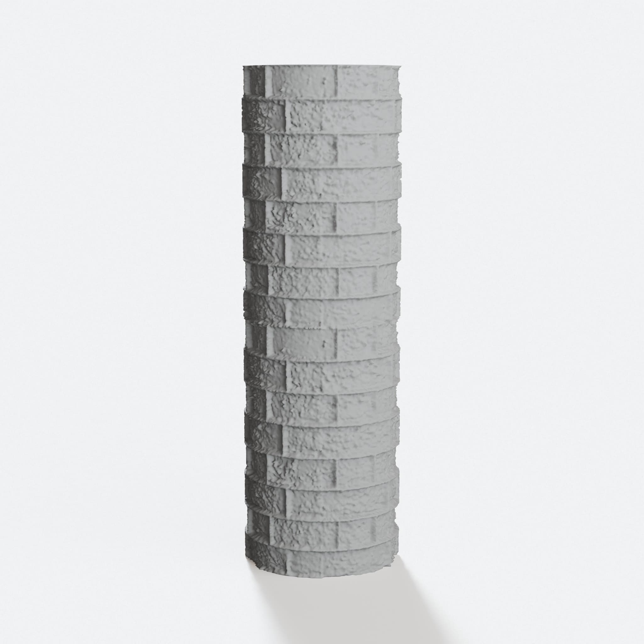 Castle Stone Texture Roller for 3D Printed Toys and Terrain, hero tilt