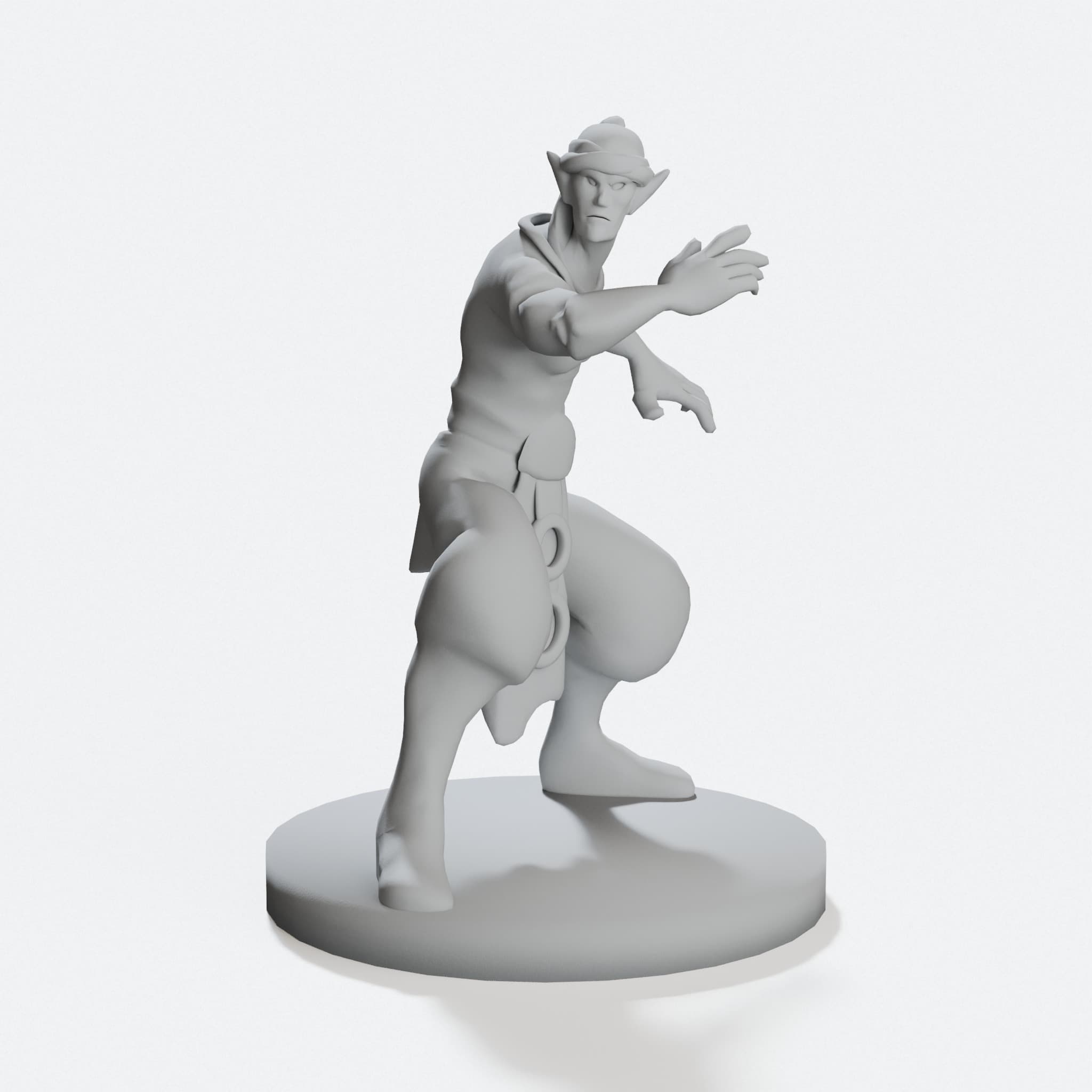 Monk Collection Tabletop Gaming Miniatures, hero tilt