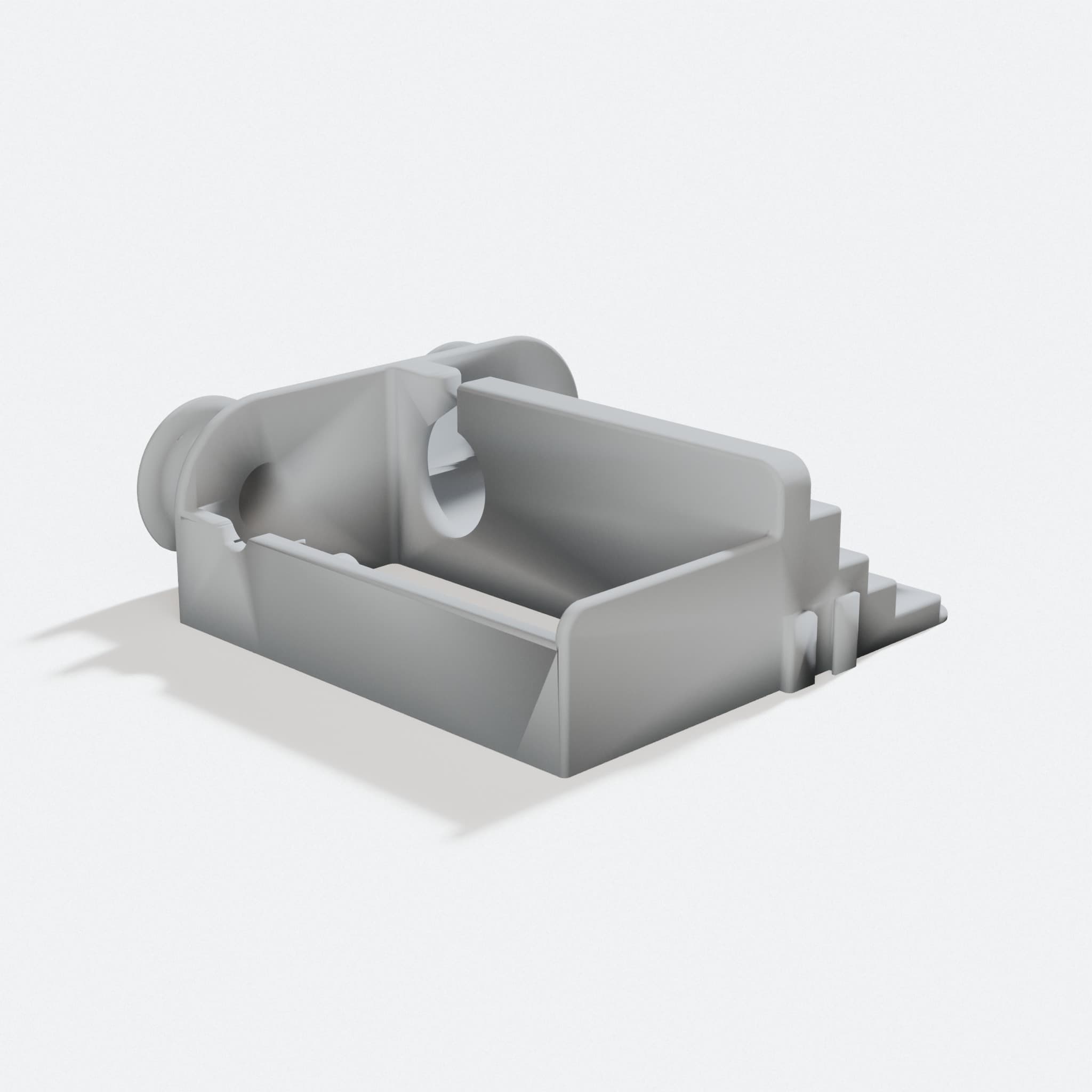 3D Printed Dremel Tool Rack, Compatible with Creality, turn three quarter