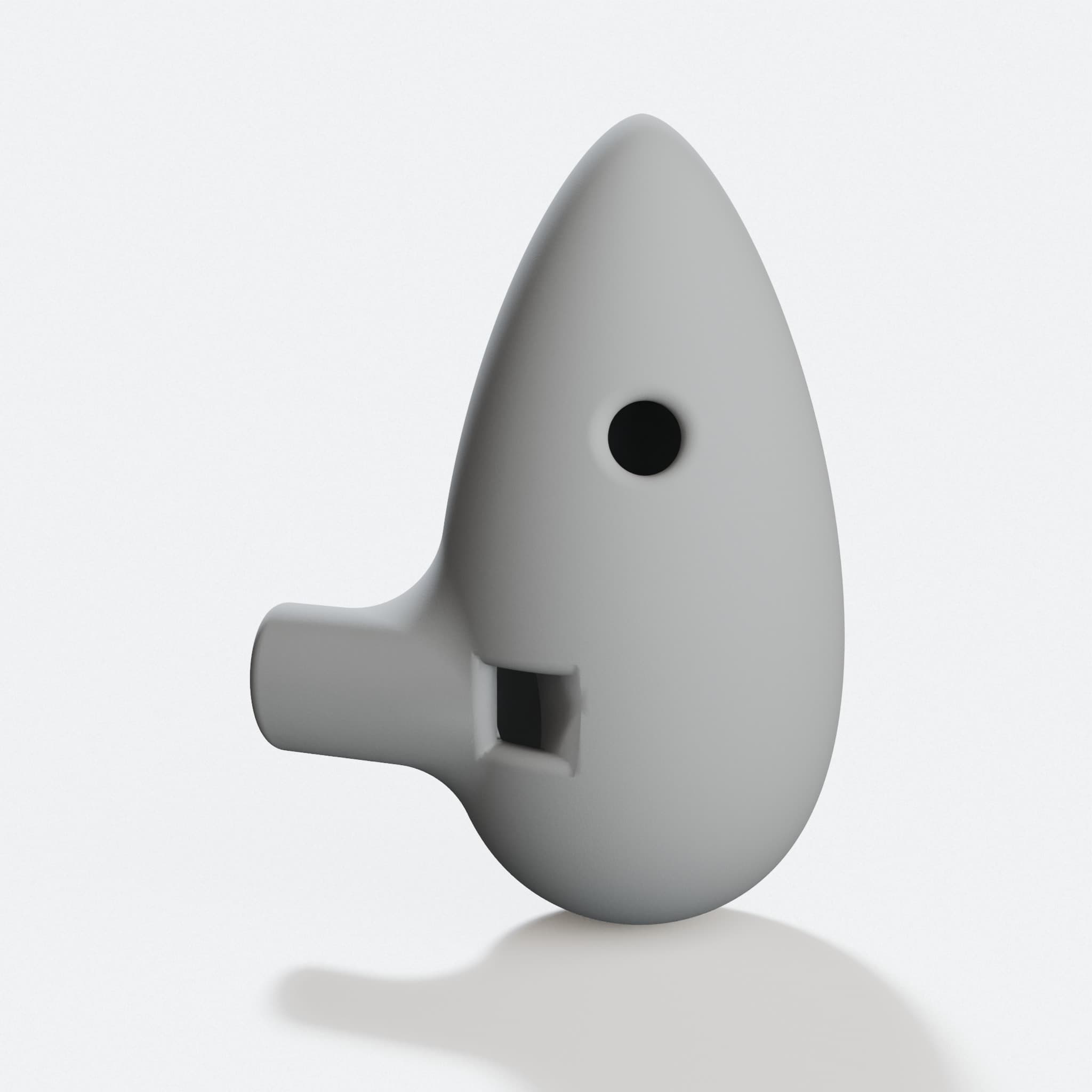 Working Ocarina - 3D Printed Musical Instrument Toy, hero tilt