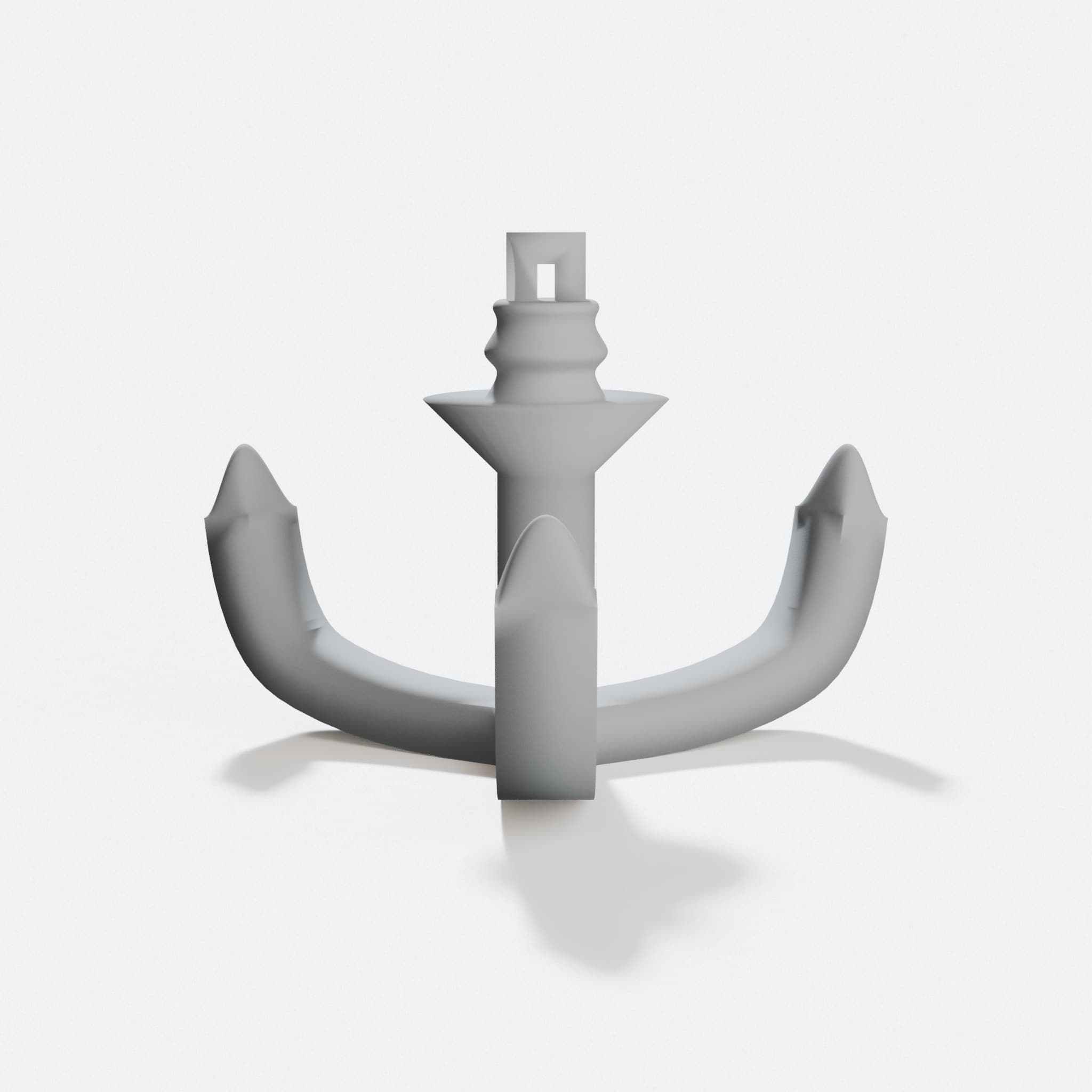 3D Printed NERF Grappling Hook Toy Accessory, hero tilt
