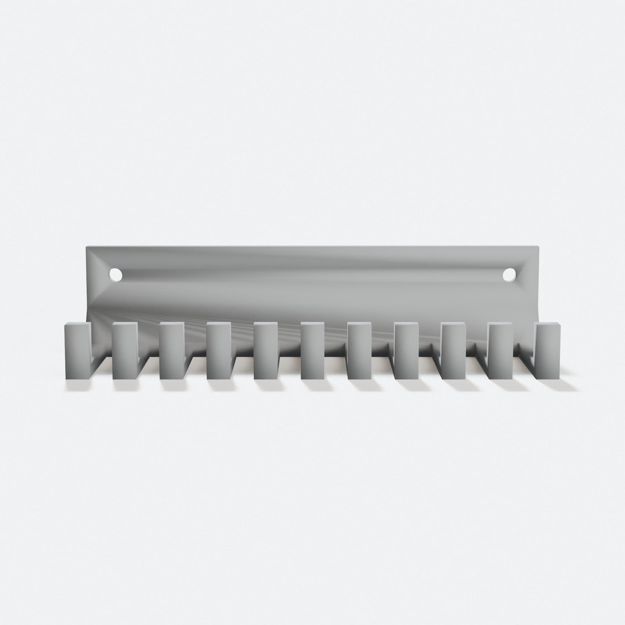 3D Printed Cable Holder for Desk Organization, hero tilt