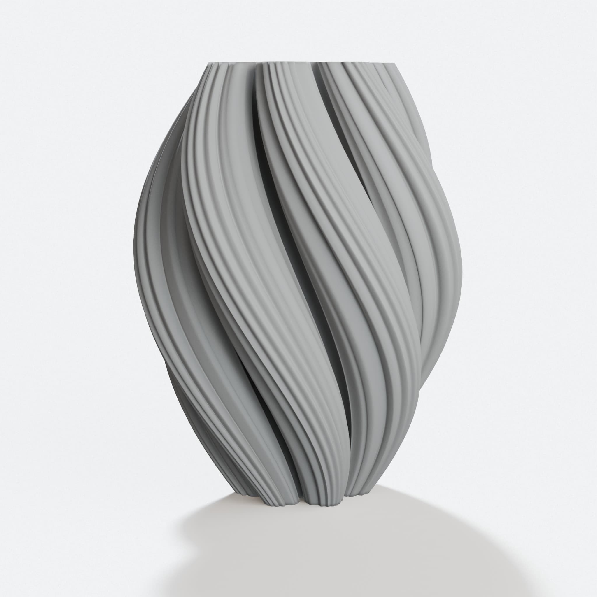 Julia Fractal Twist Vase – 3D Printed Home Decor, hero tilt