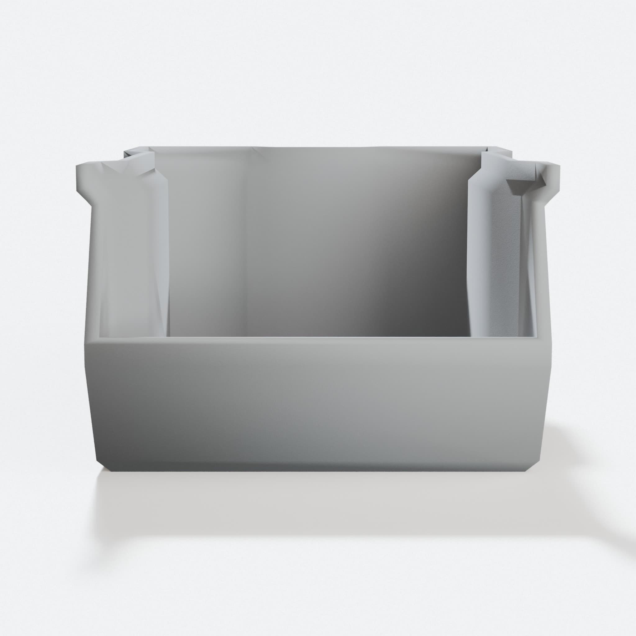 Stackable Box for 3D Printed Organizers, hero tilt