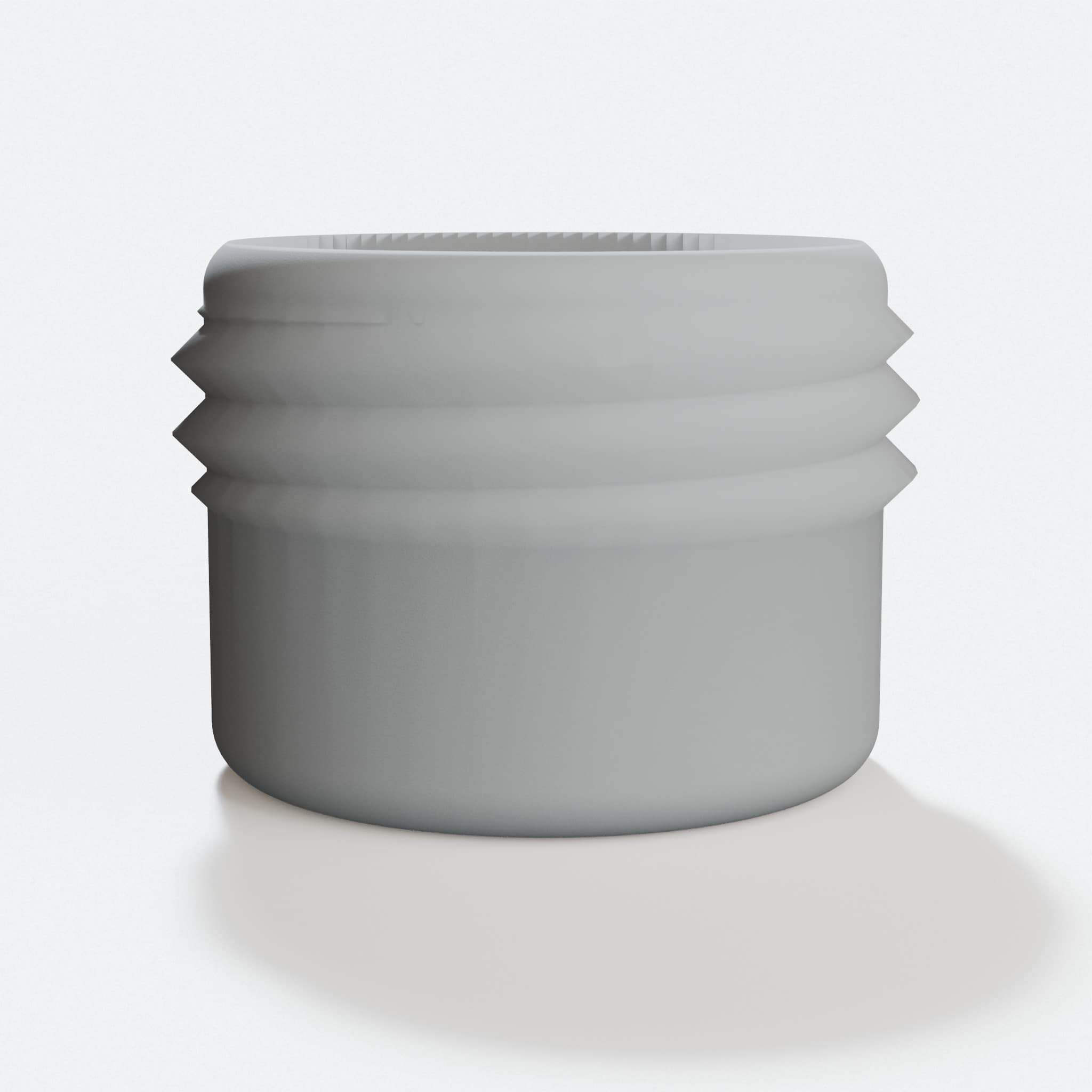 Bottle Cap Storage Box, 3D Printed Organizer, hero tilt